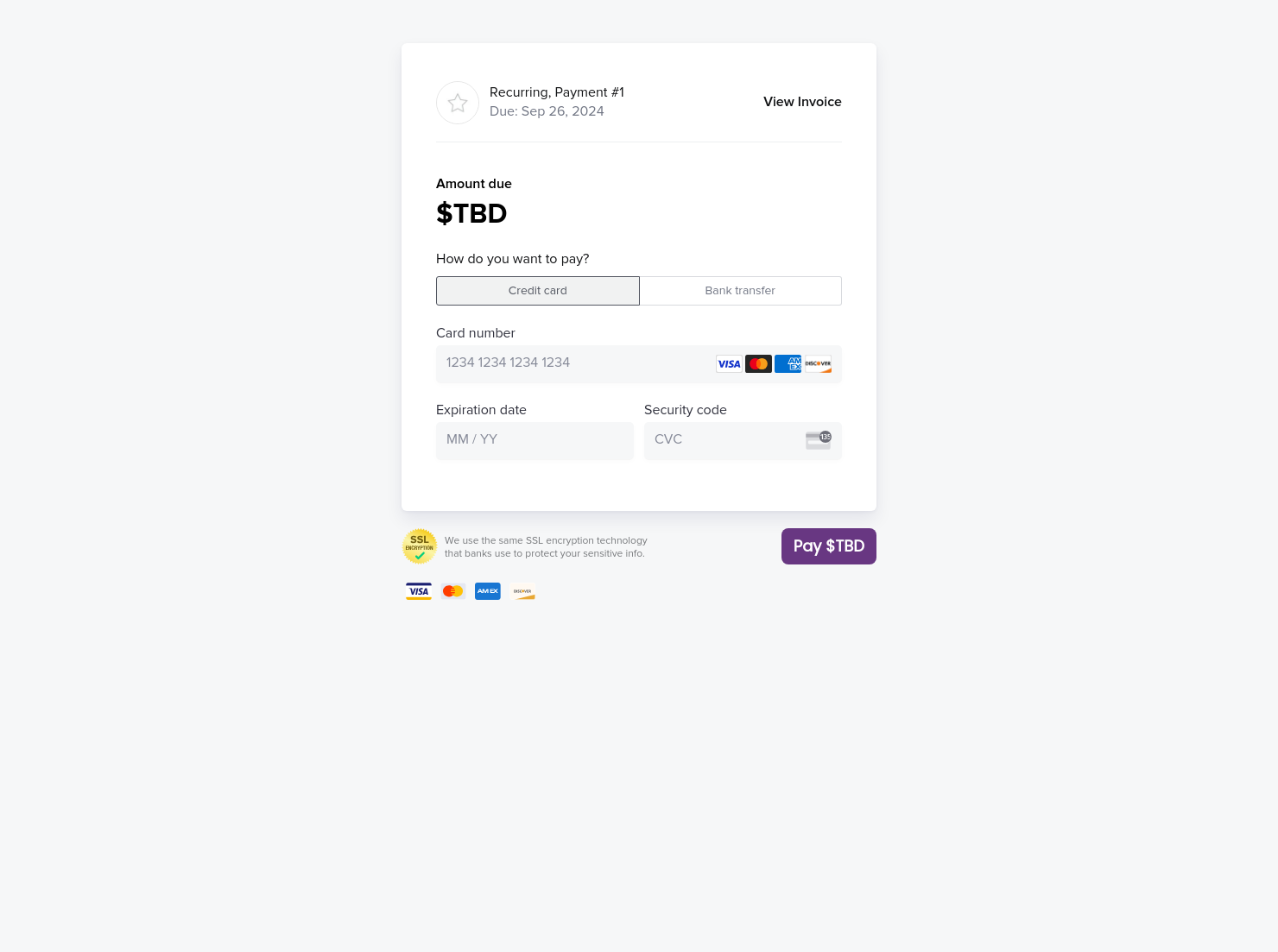 Payment
