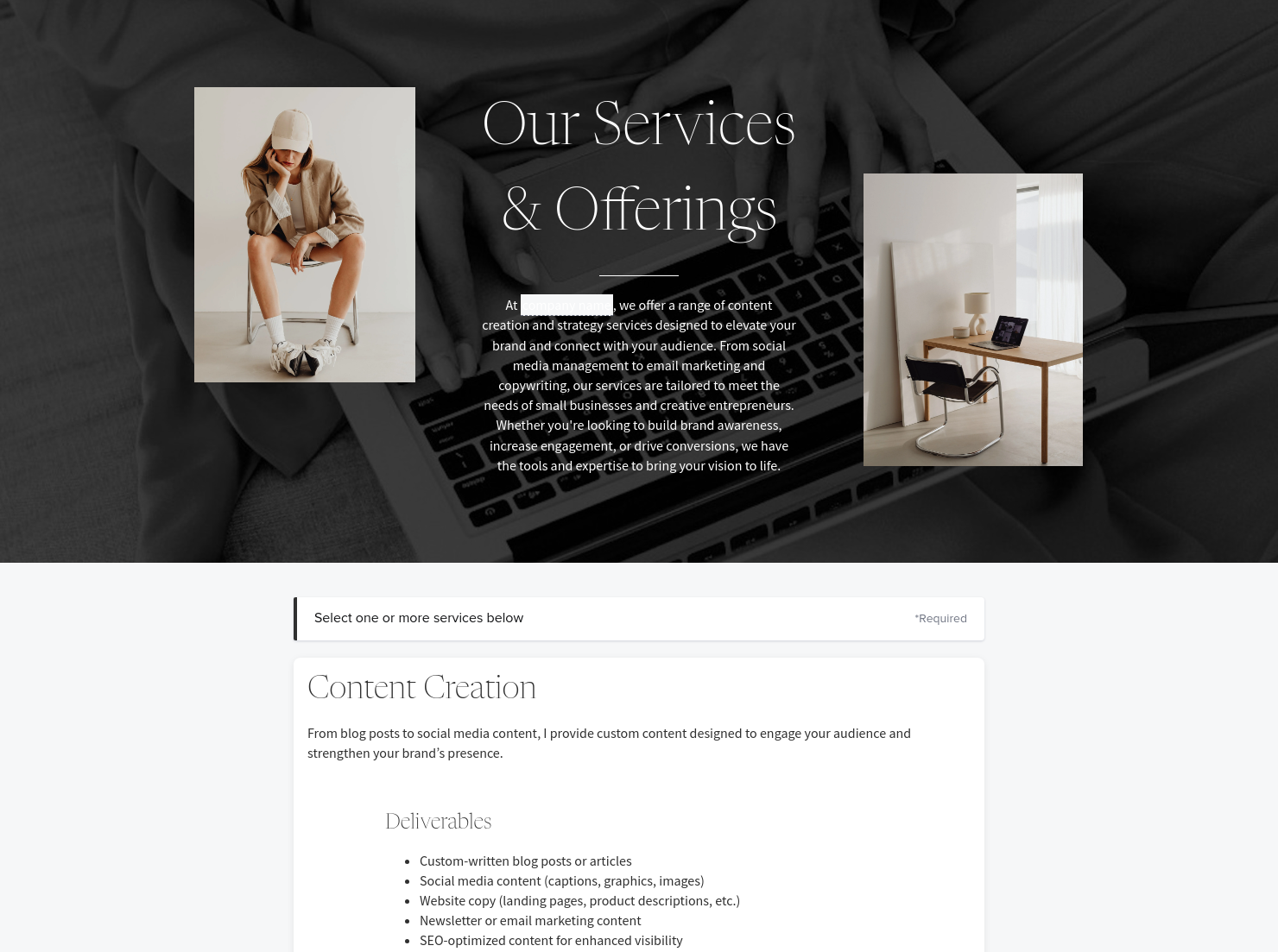 Services