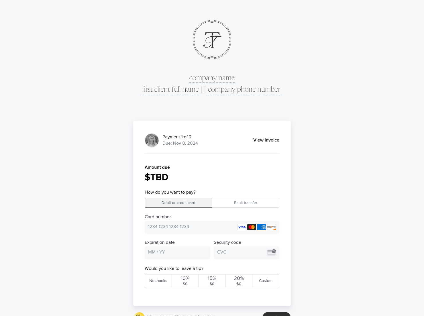 Payment