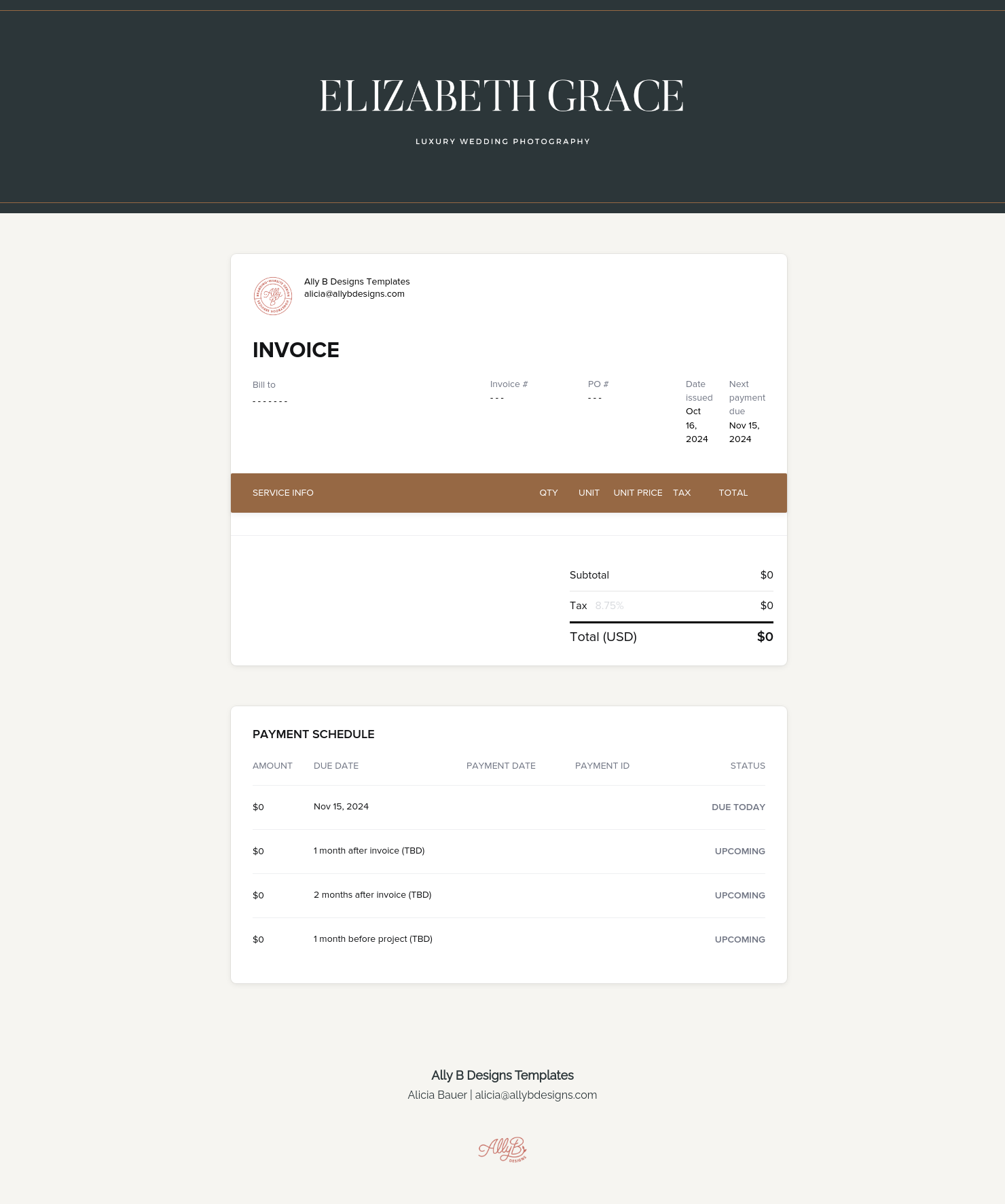 Invoice