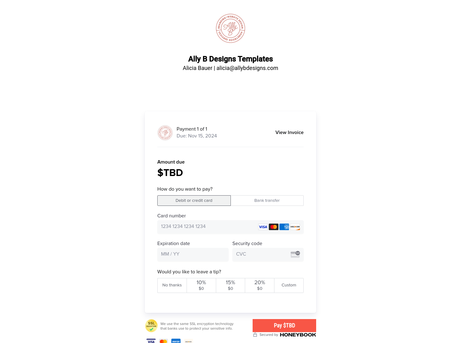 Payment