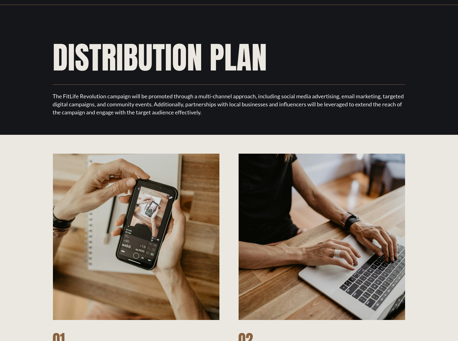Distribution Plan