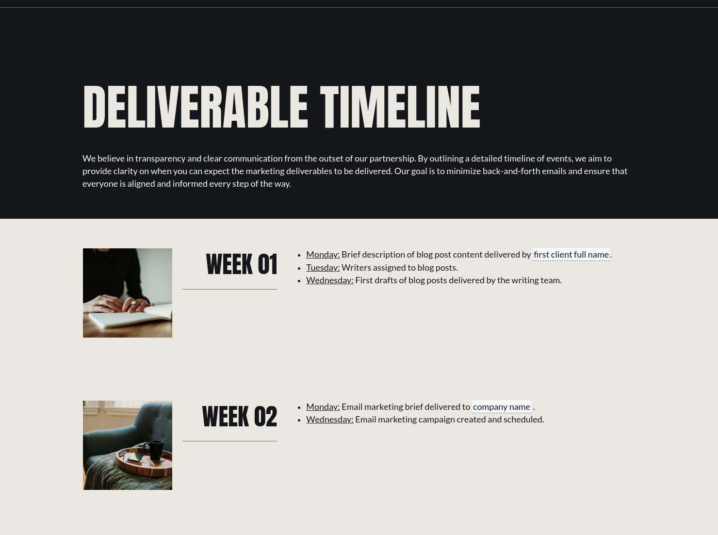Timeline