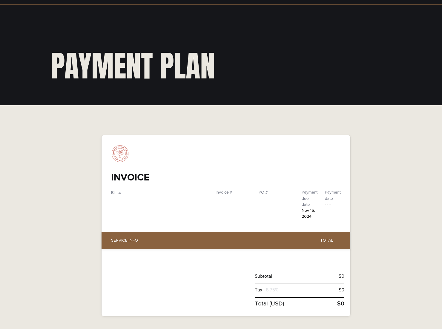 Invoice