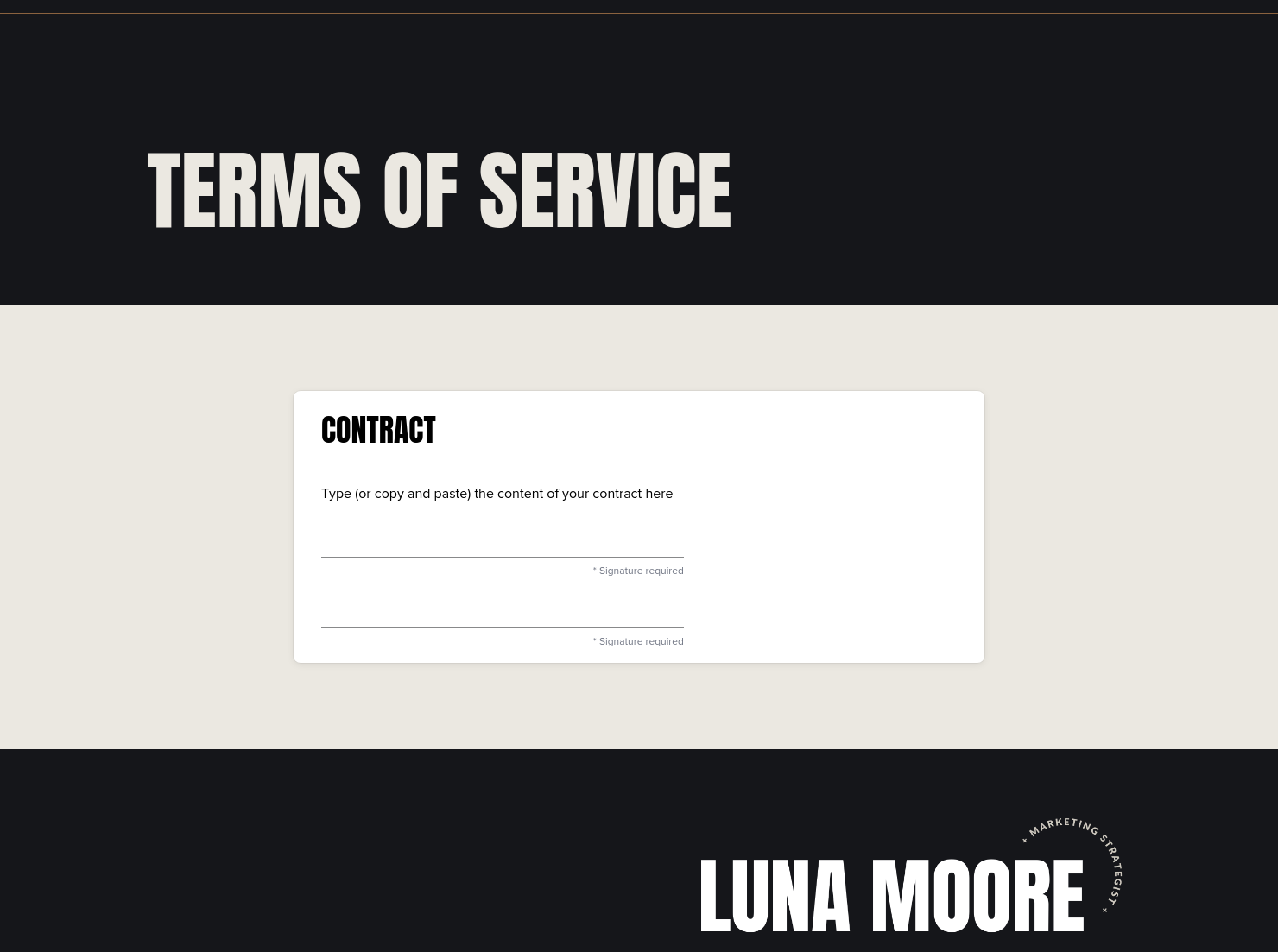 Contract