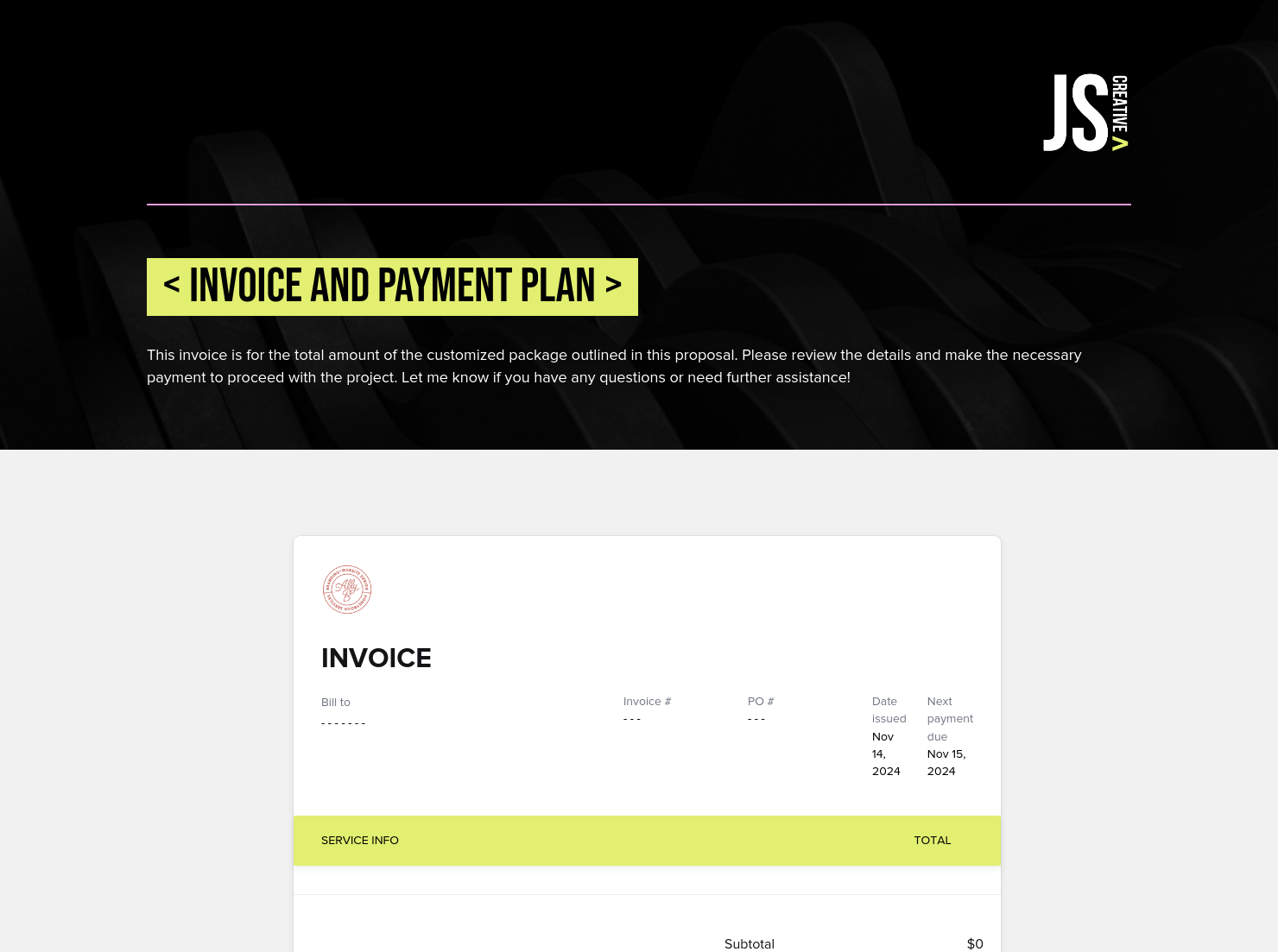 Invoice