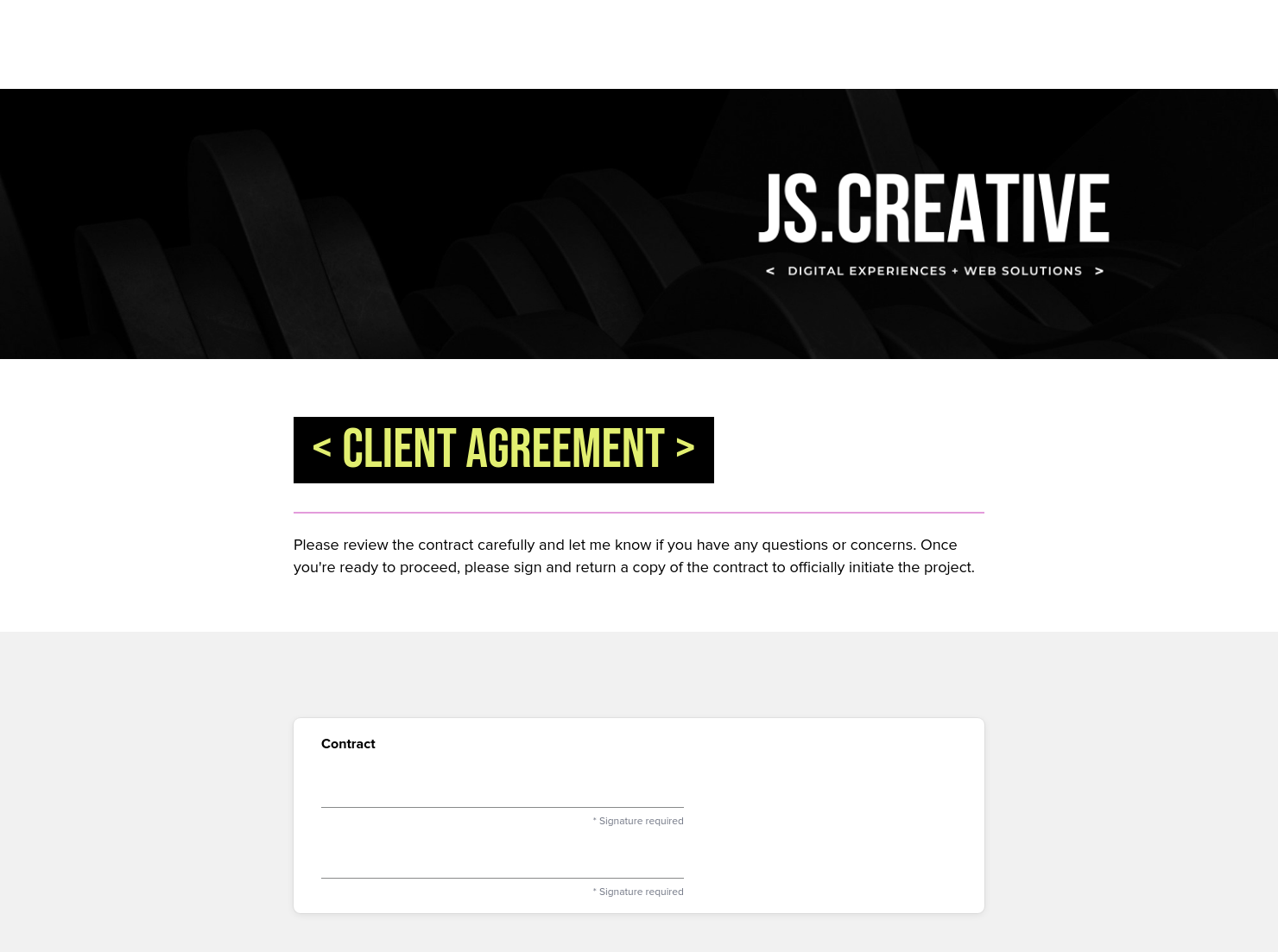 Contract