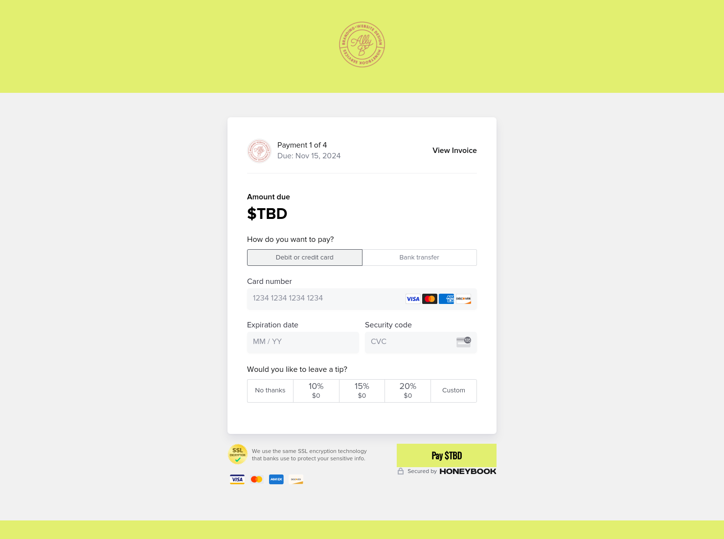 Payment