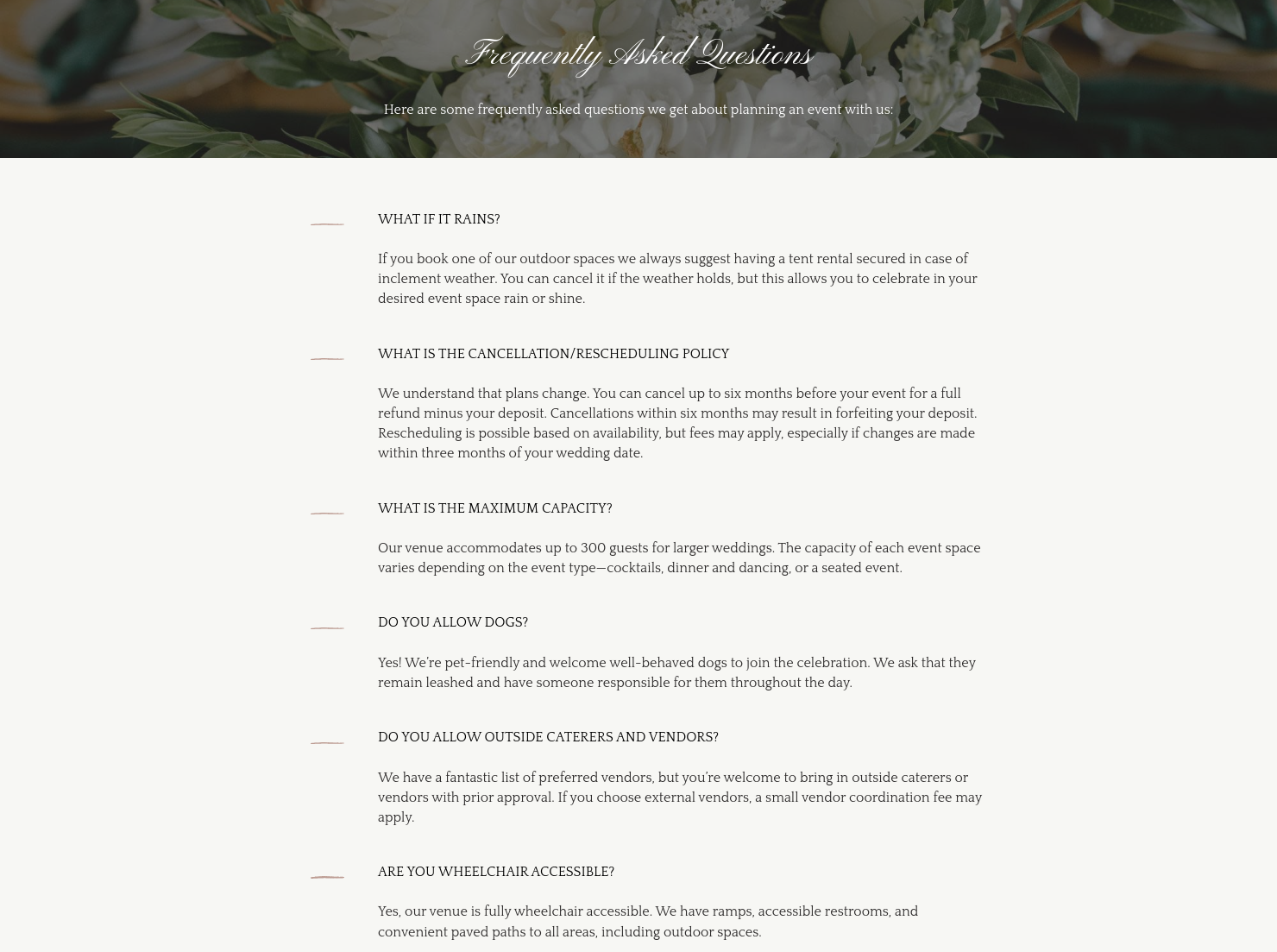FAQs