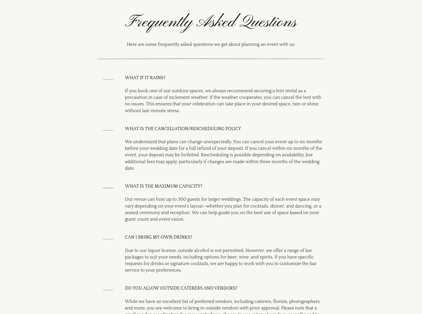 FAQs