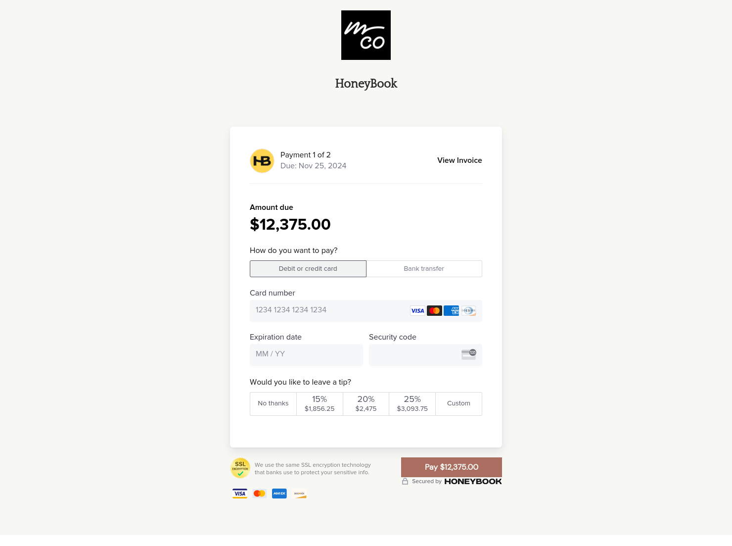 Payment