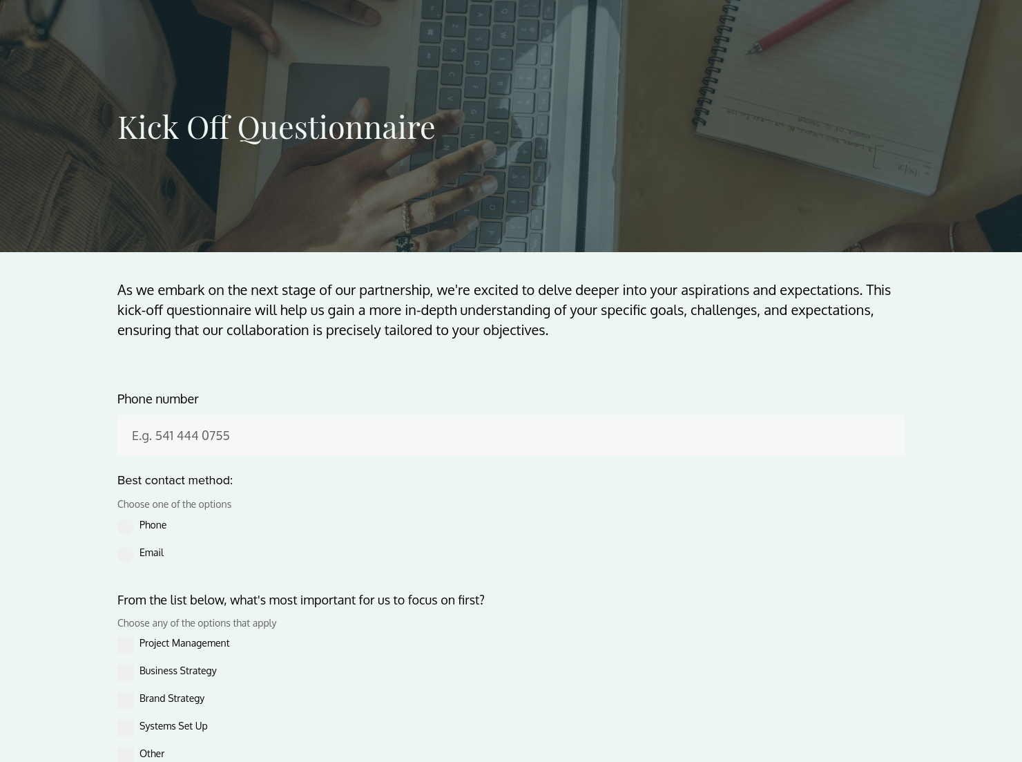 Questionnaire