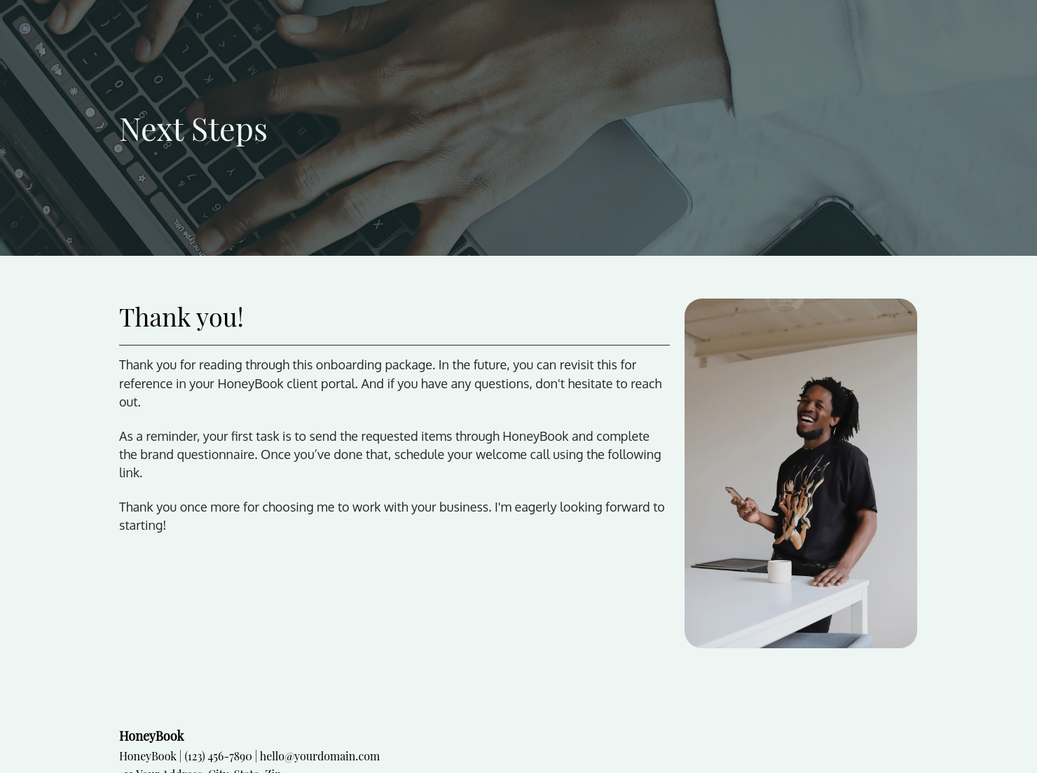 Next Steps