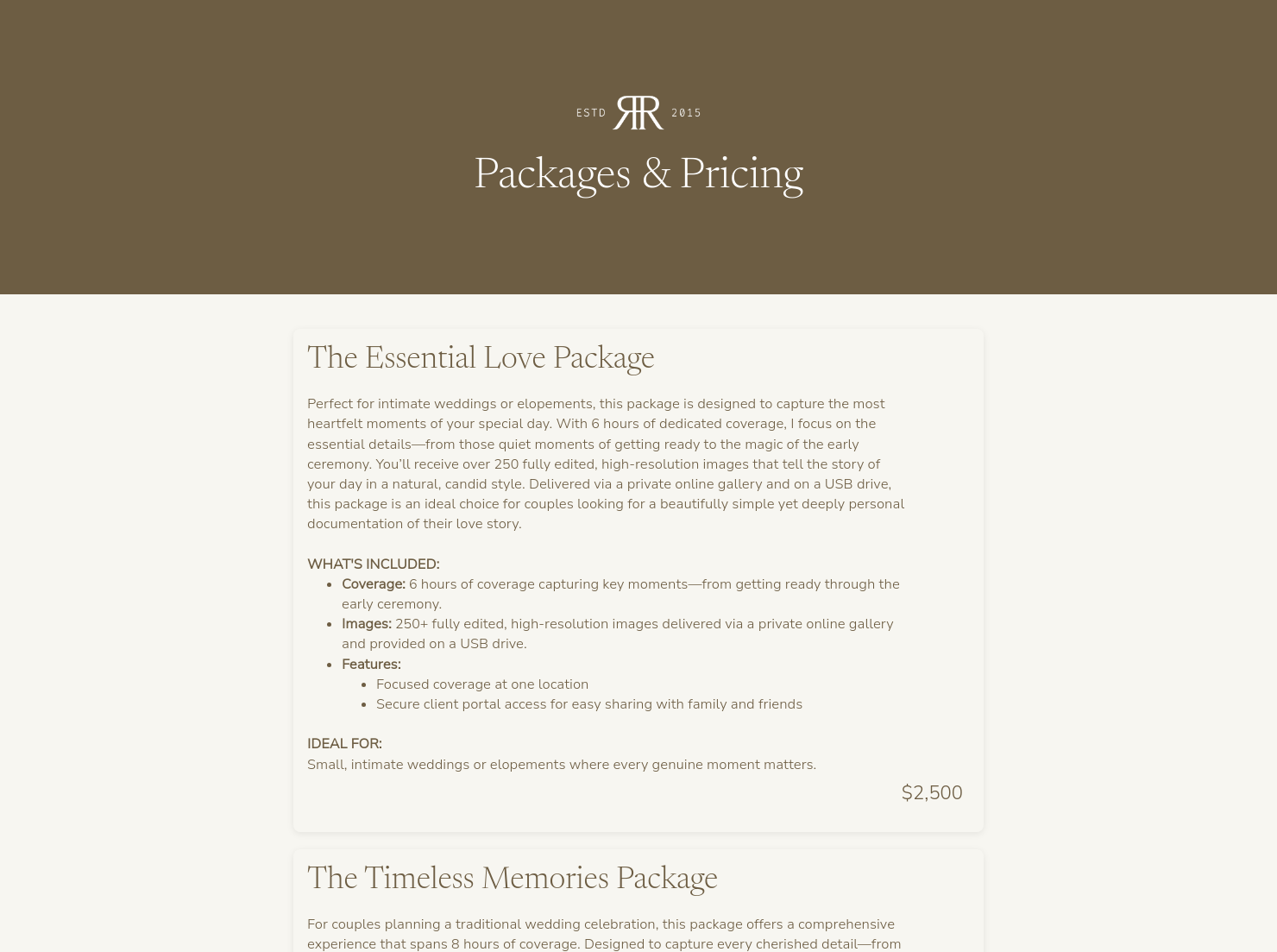 Packages