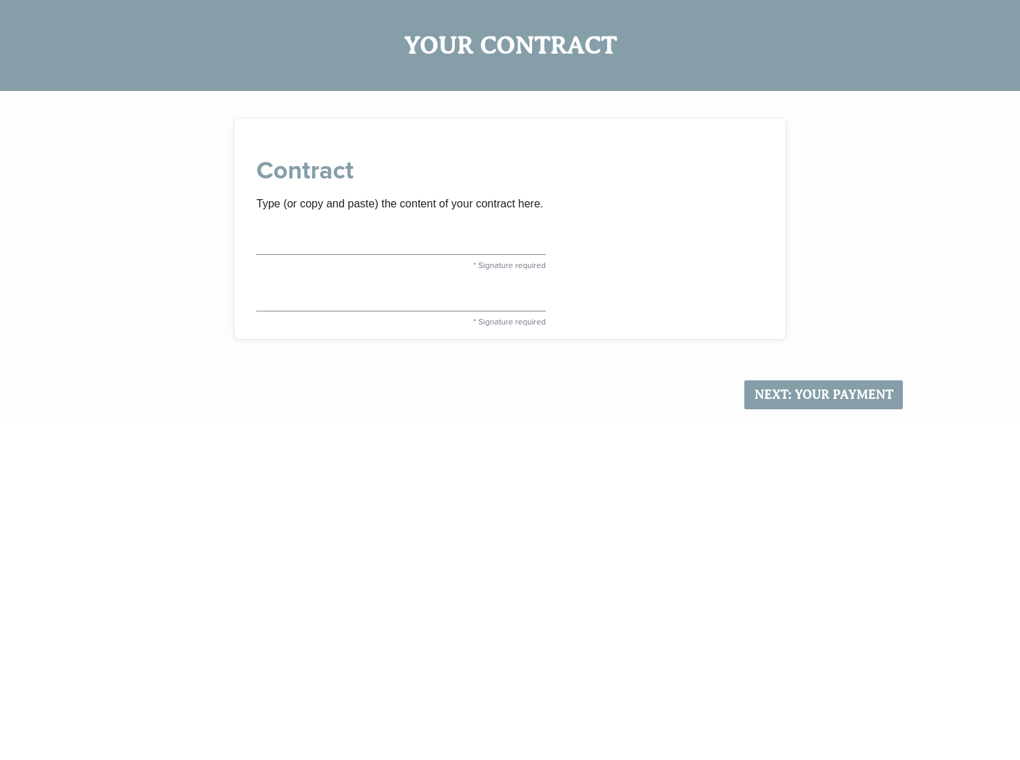 Contract