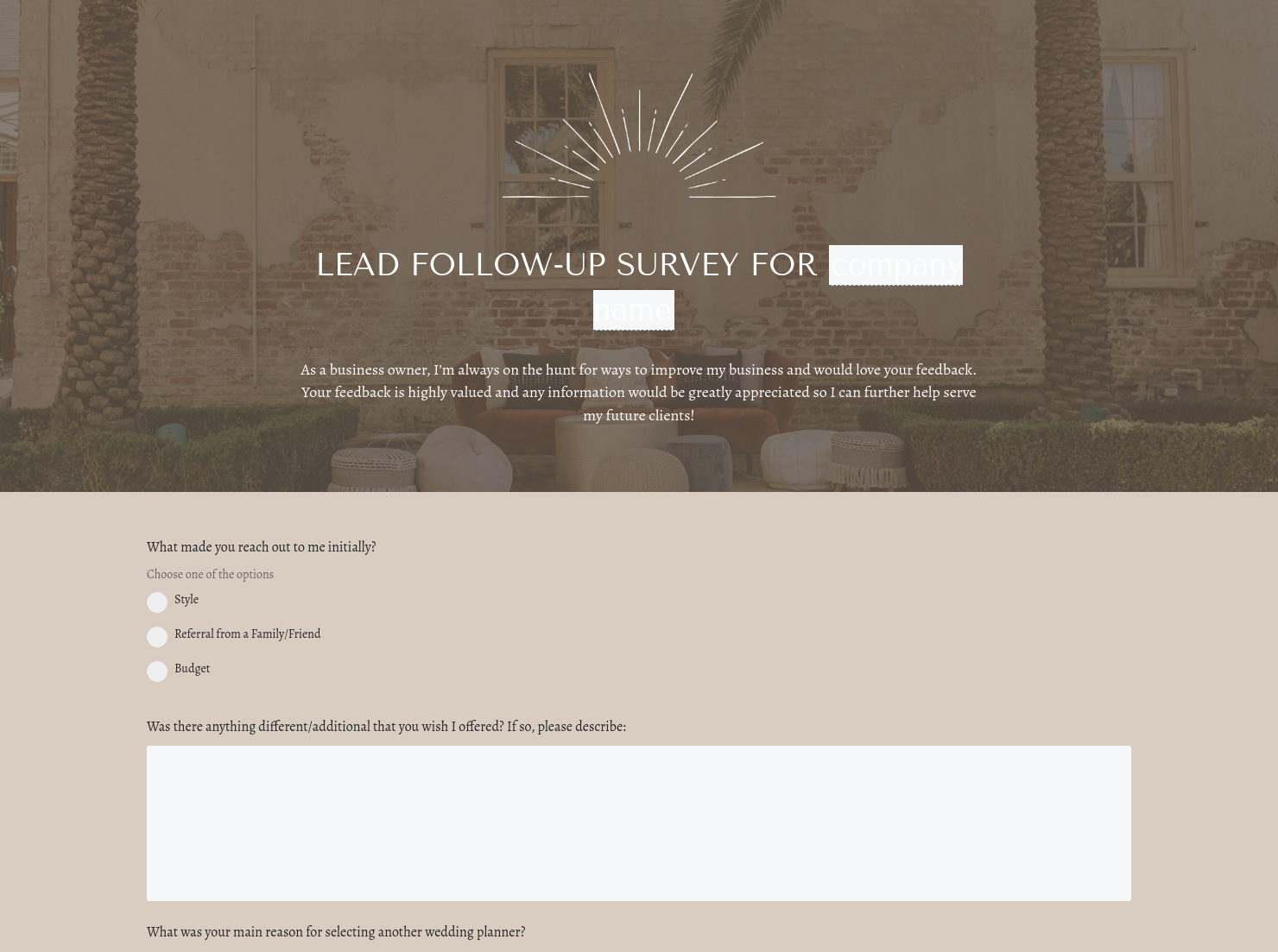 Questionnaire