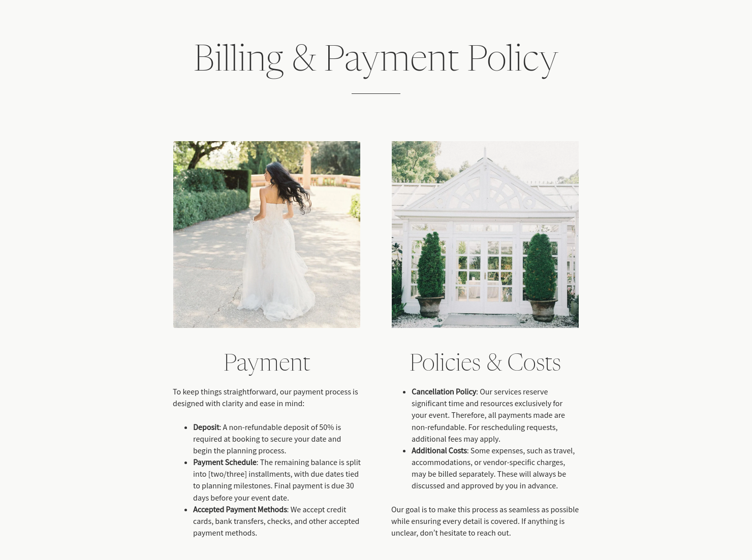 Billing