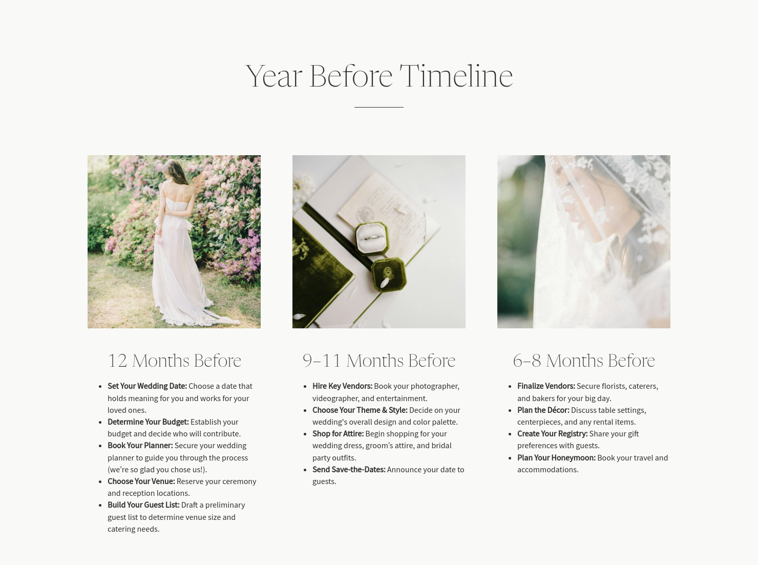 Timeline