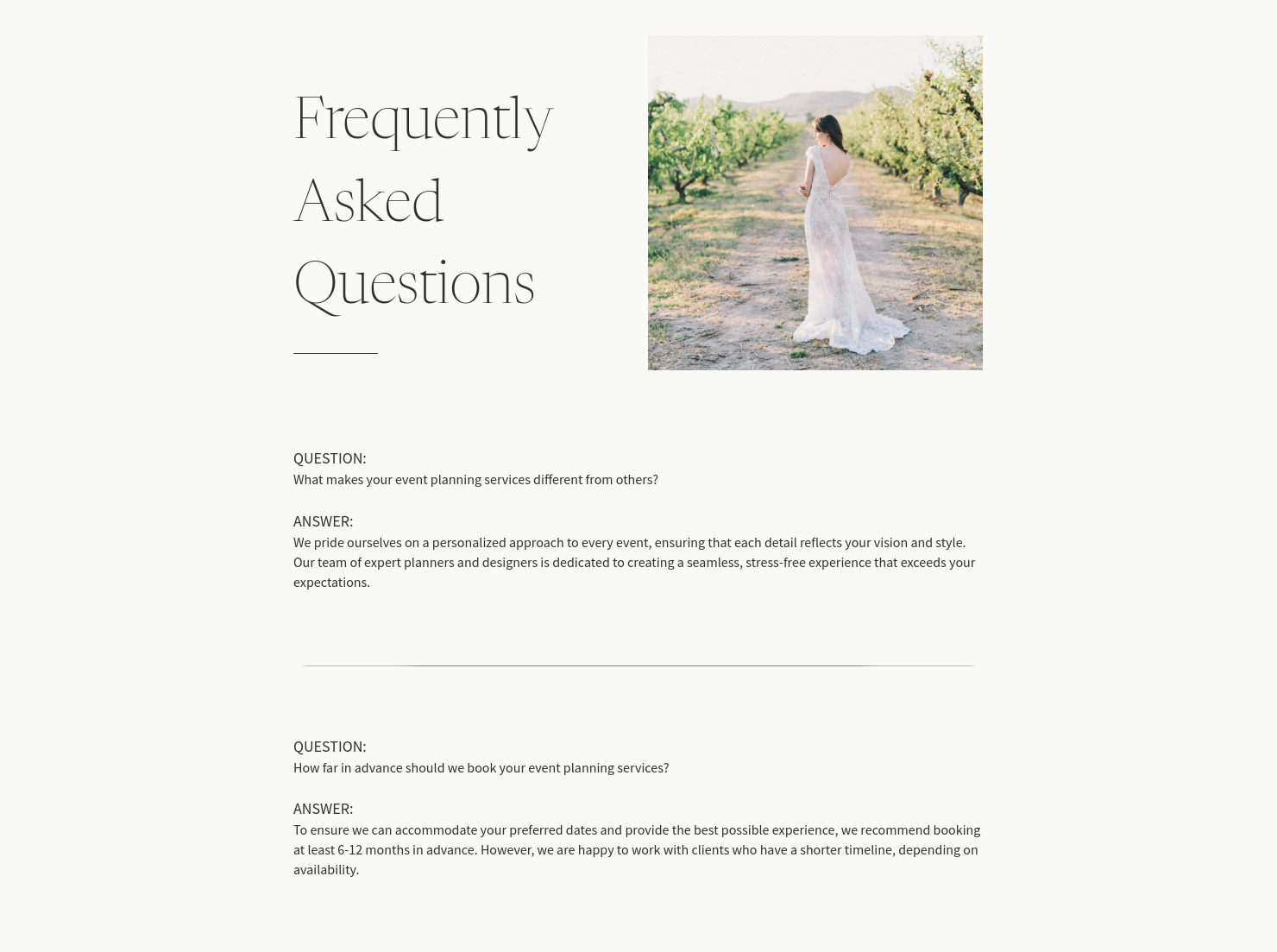 FAQs