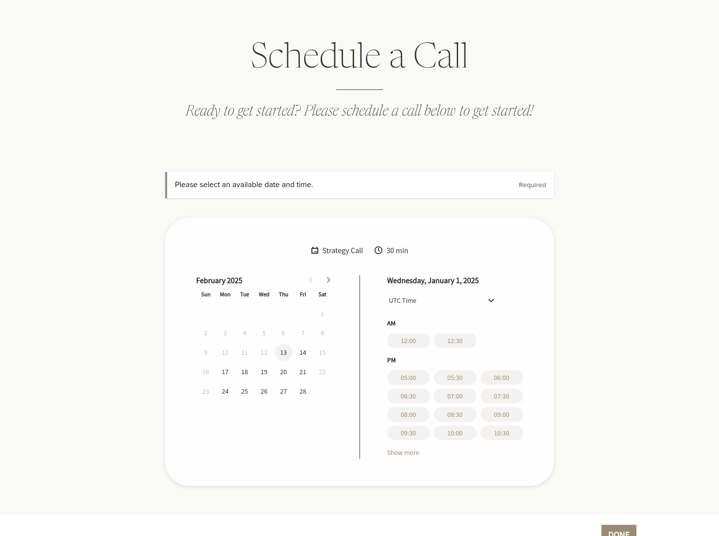 Scheduler