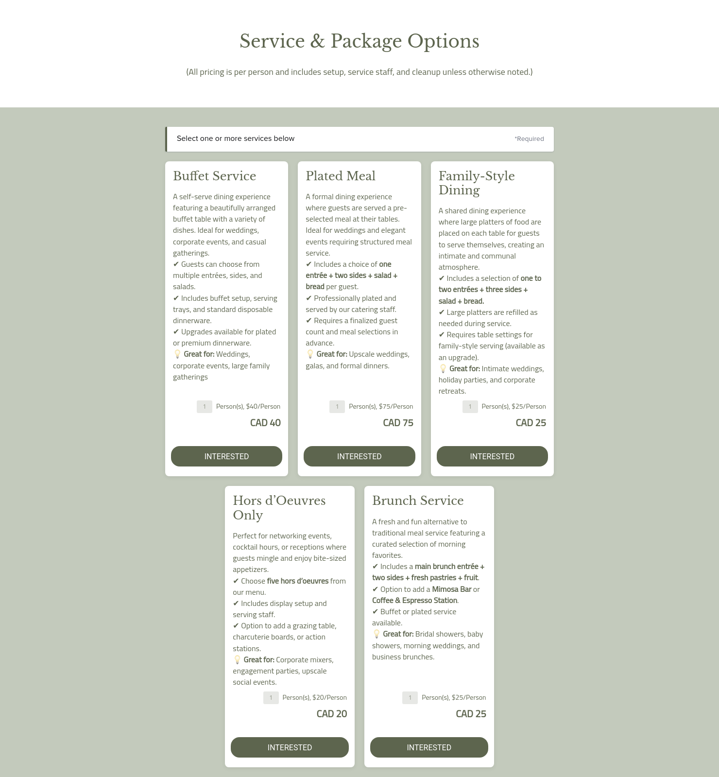 Services