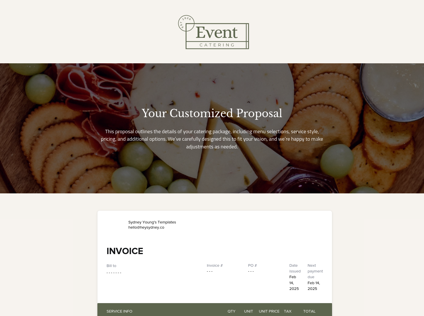 Invoice