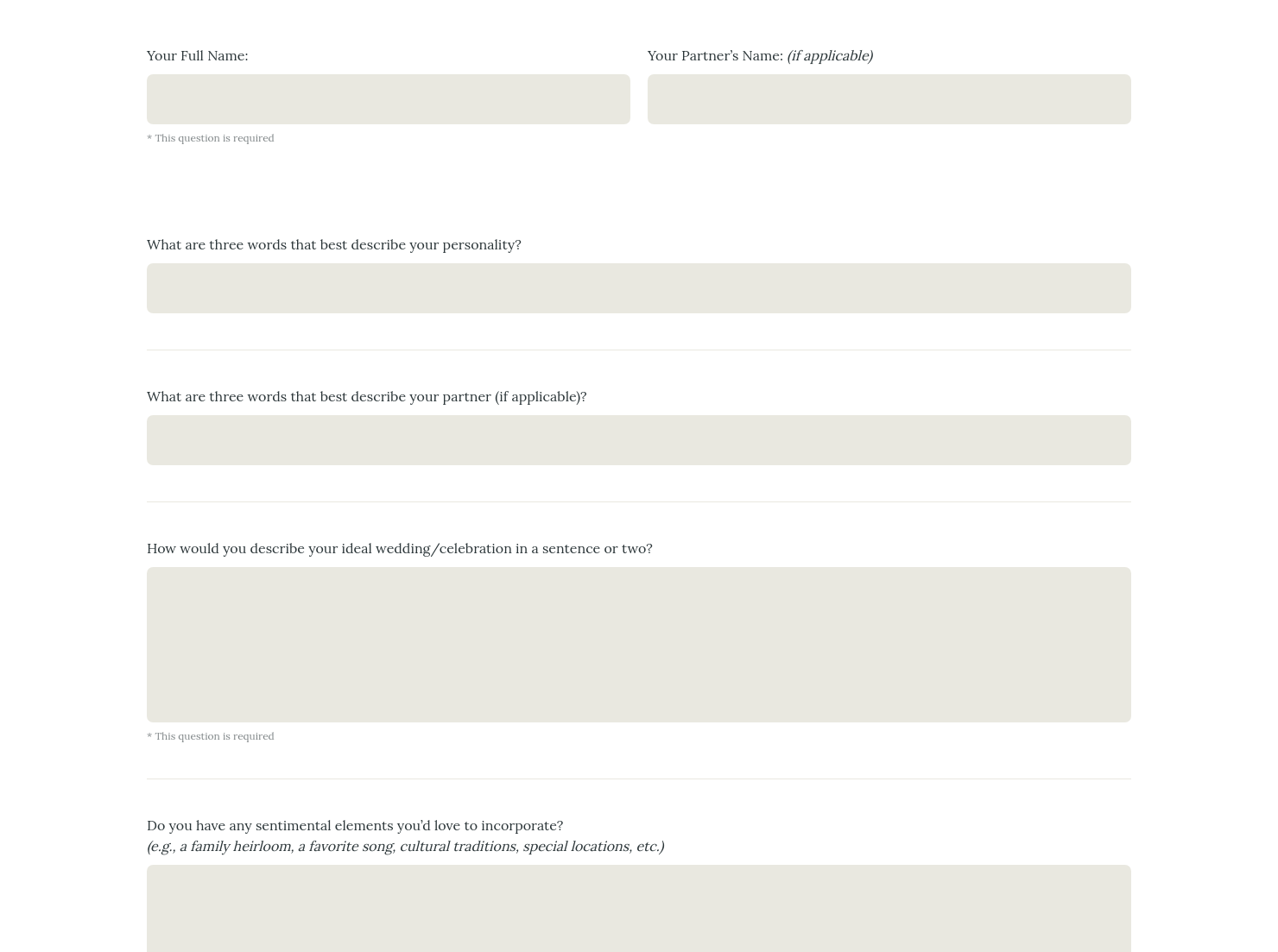 Questionnaire