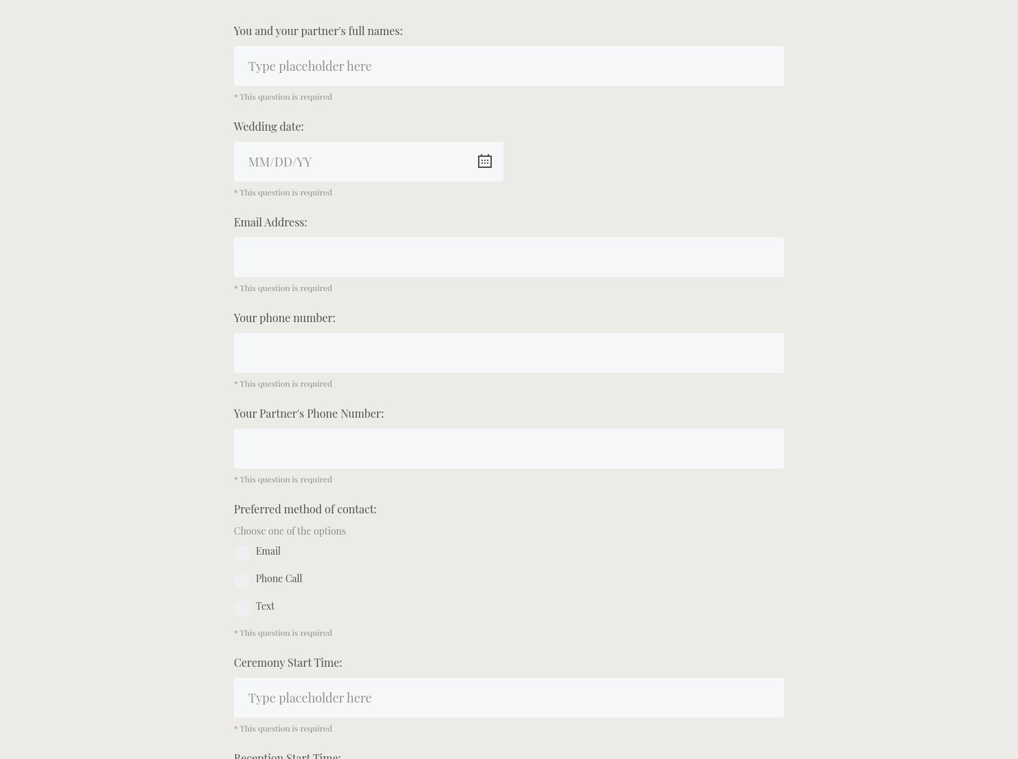 Questionnaire