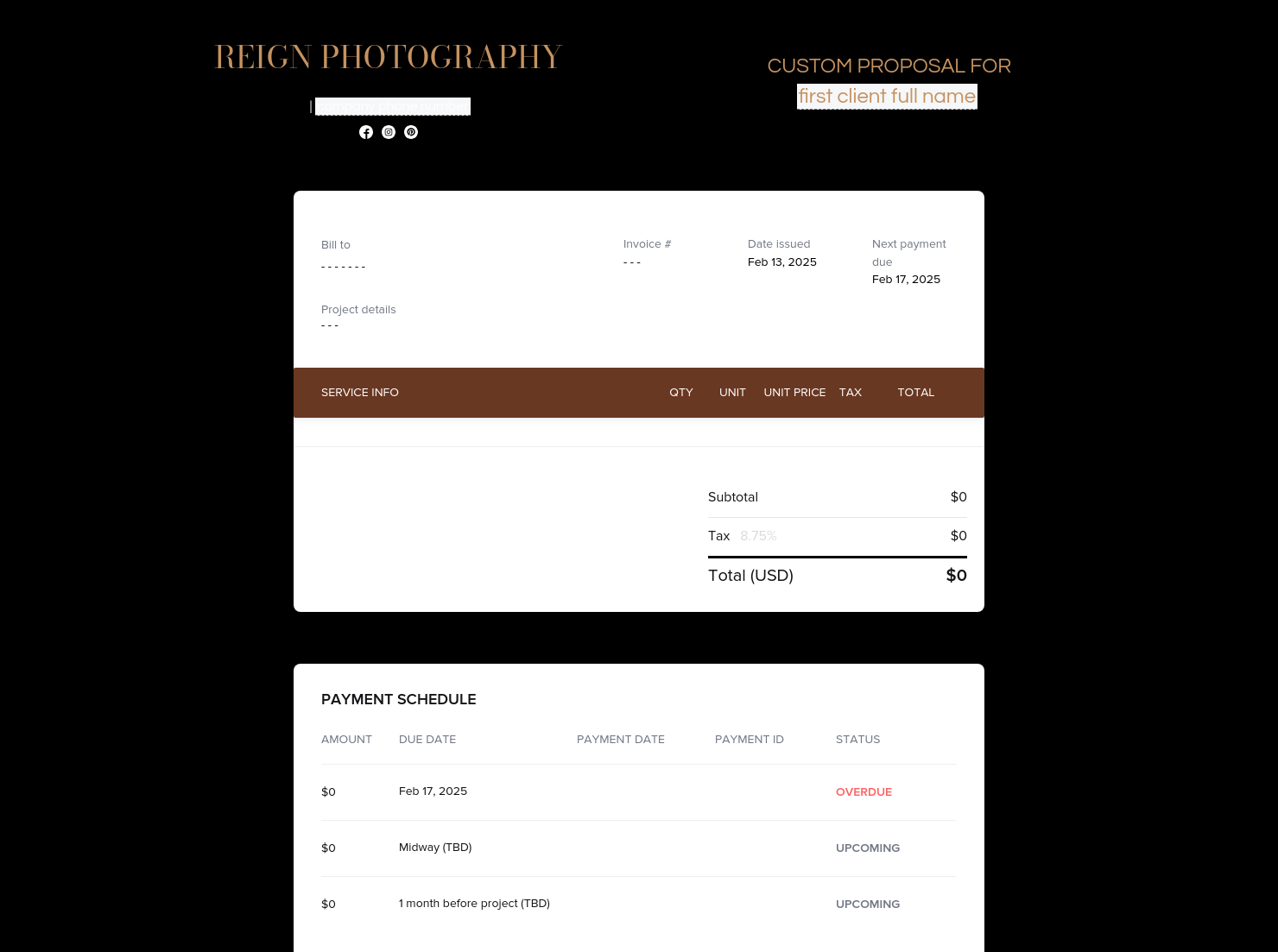 Invoice