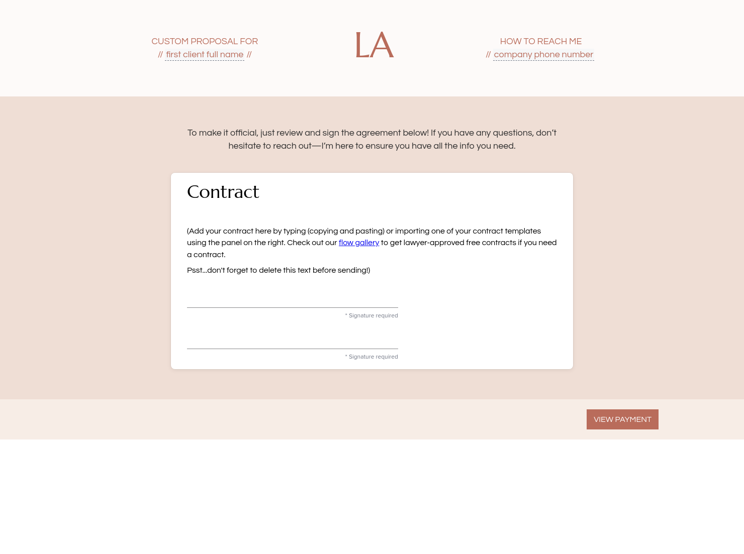 Contract