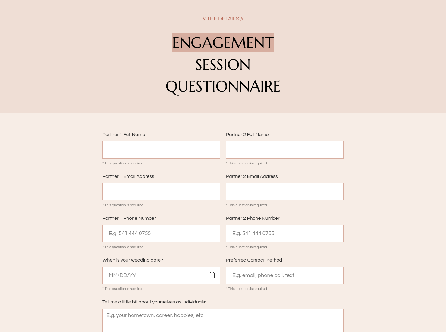 Questionnaire