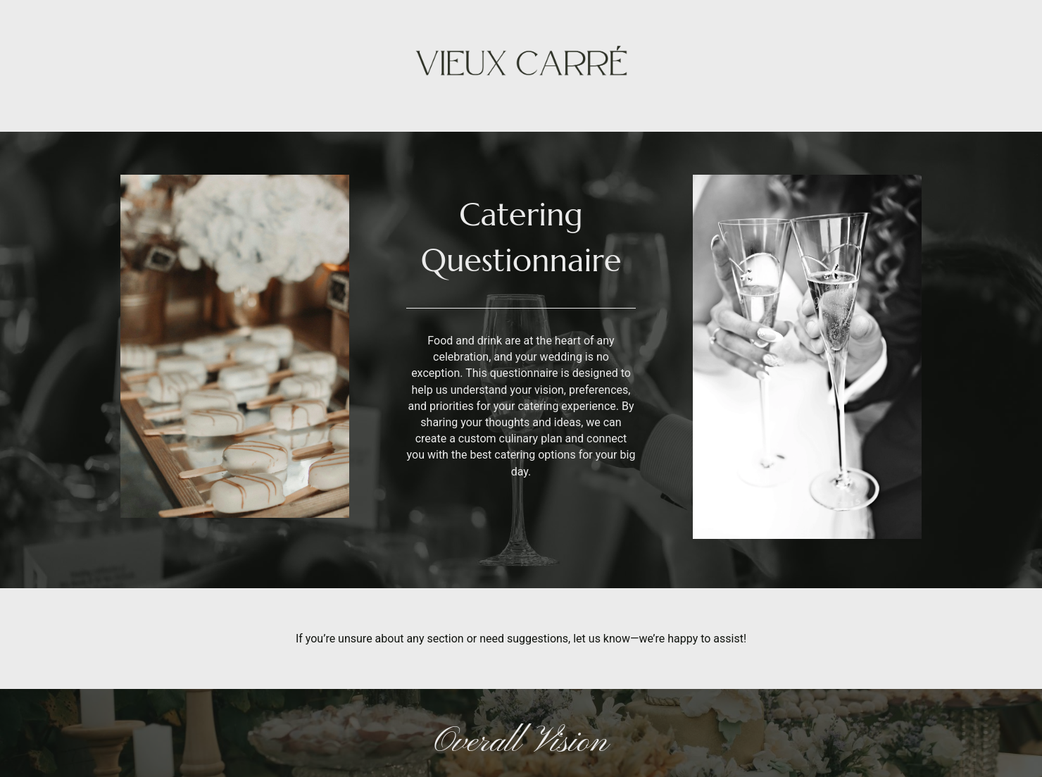 Vision Questionnaire
