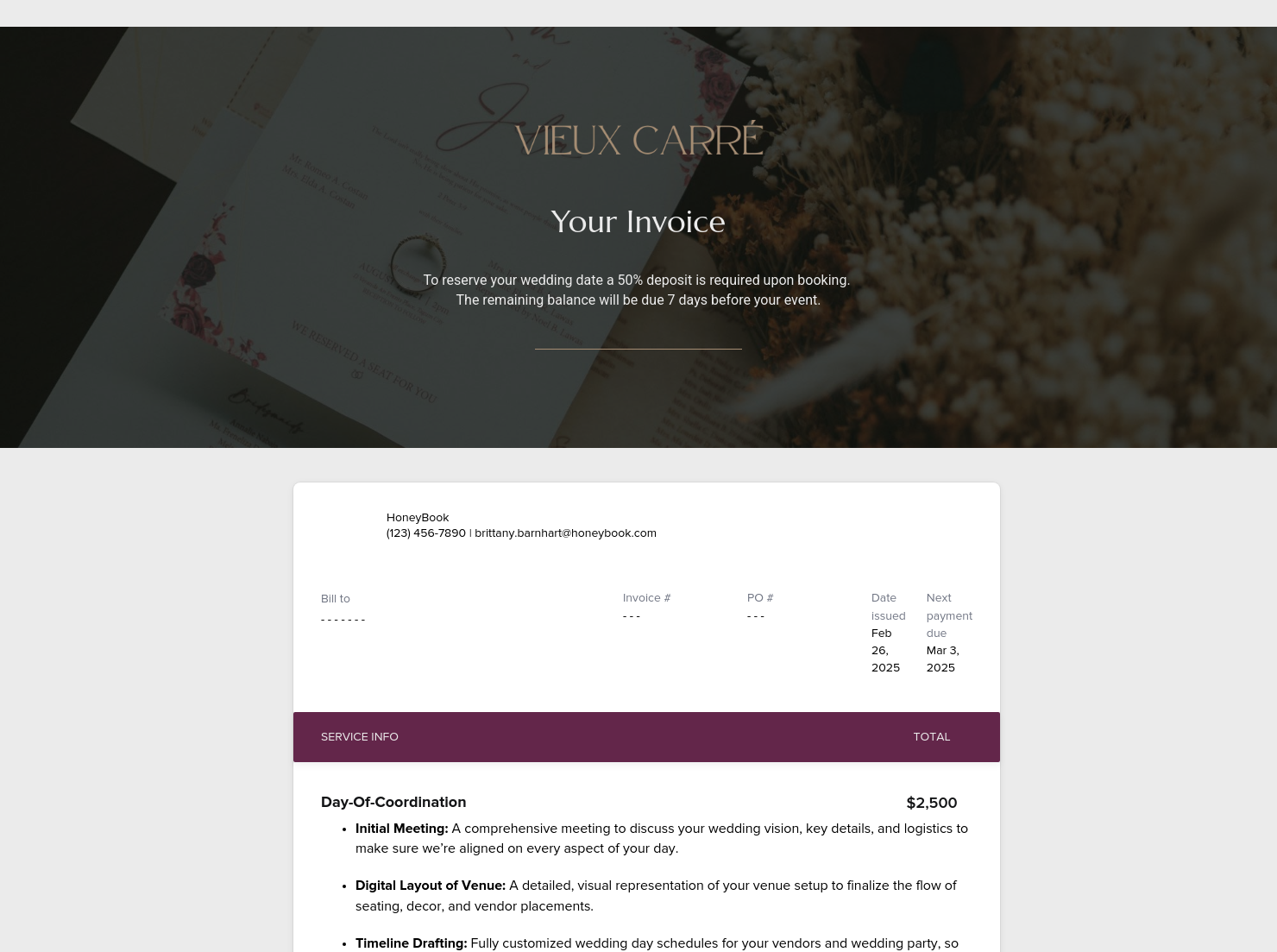 Invoice