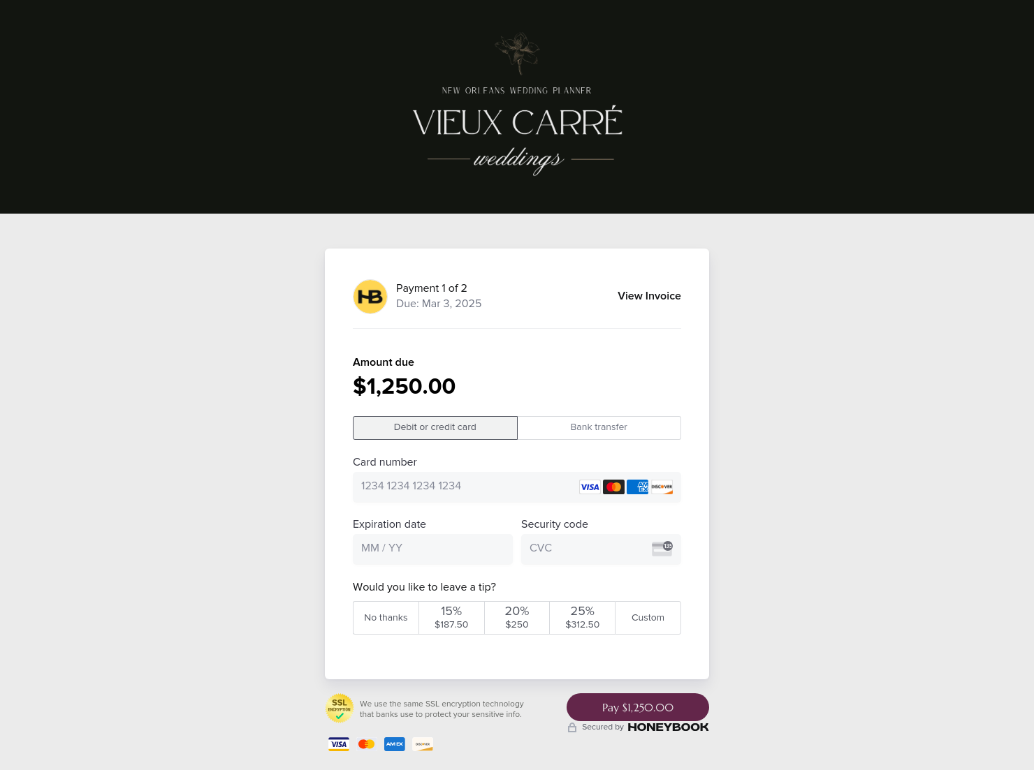 Payment