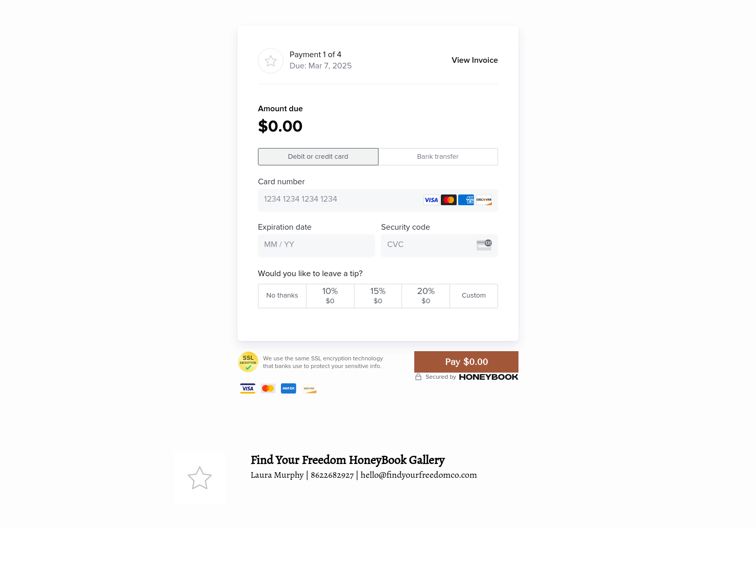 Payment