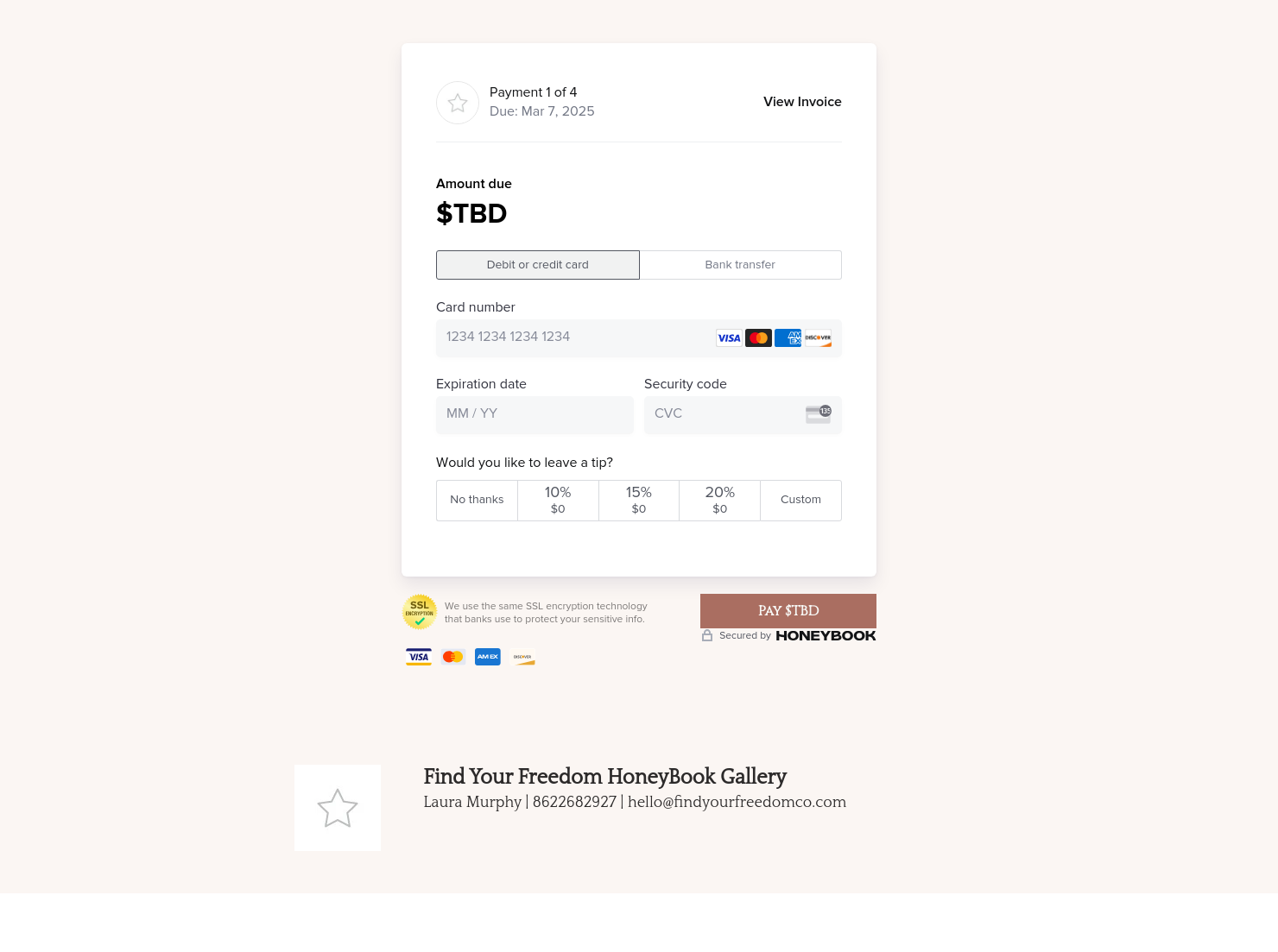 Payment