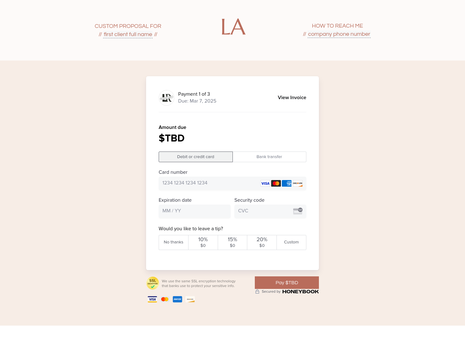 Payment