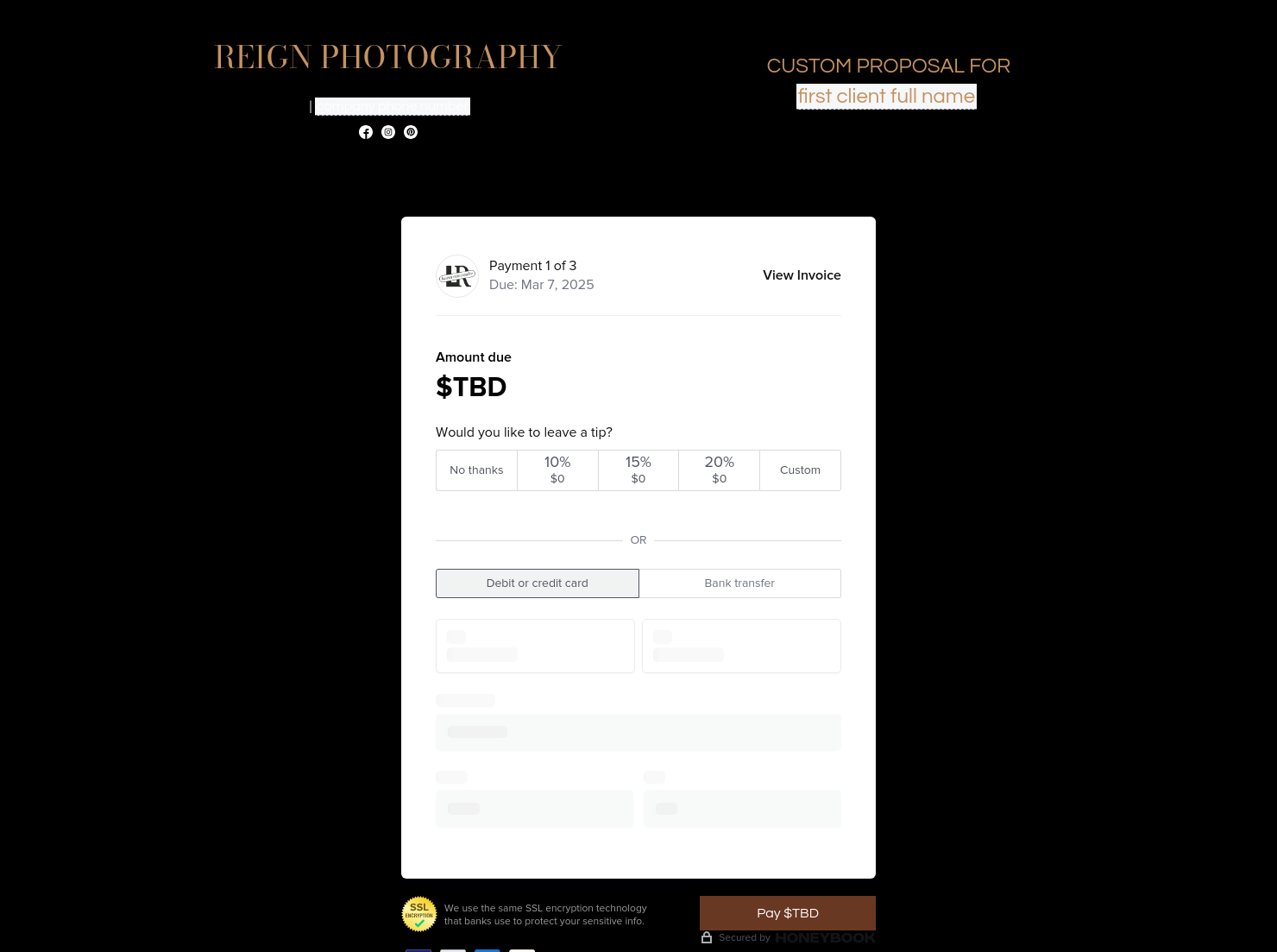 Payment