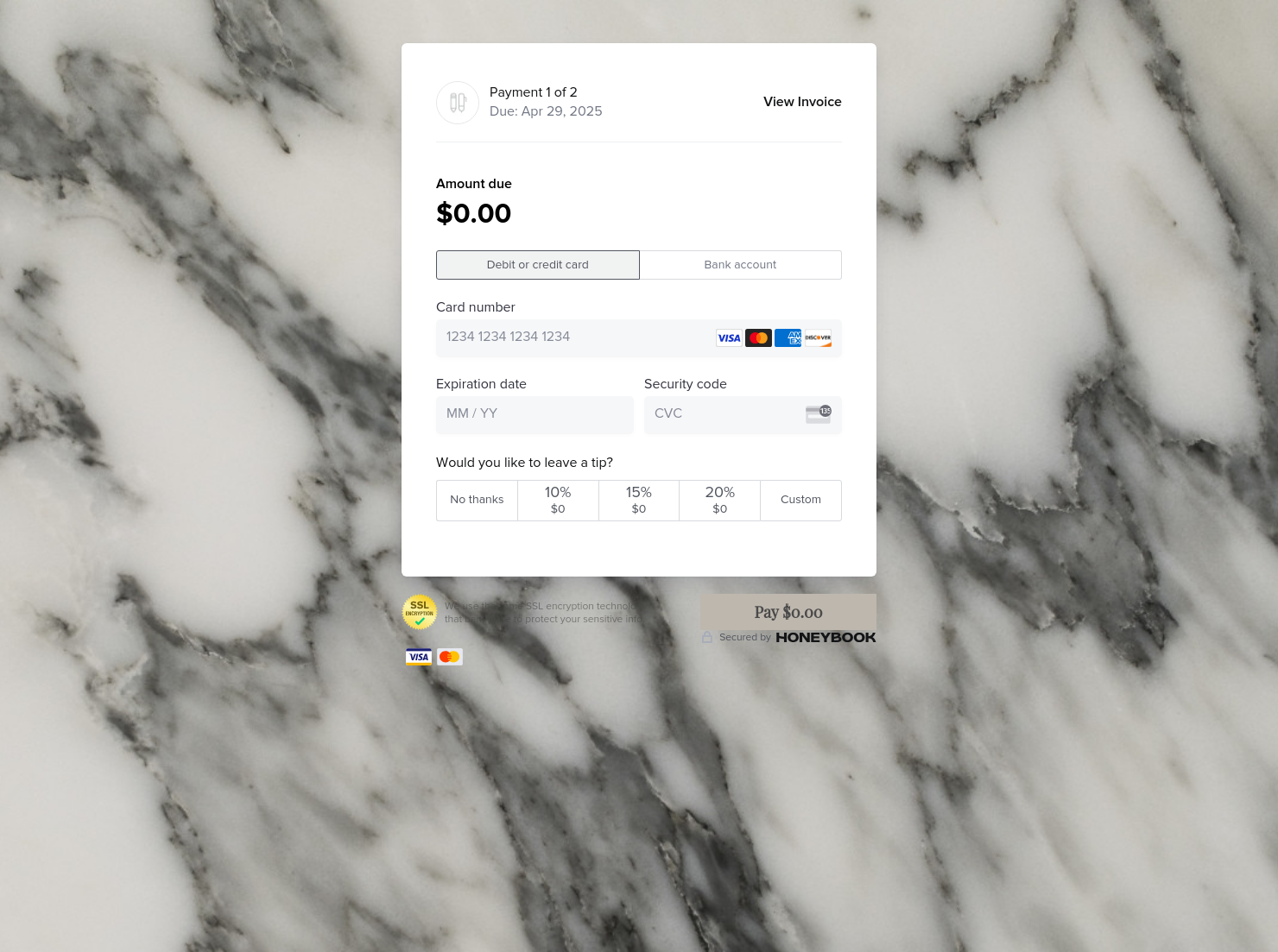 Payment