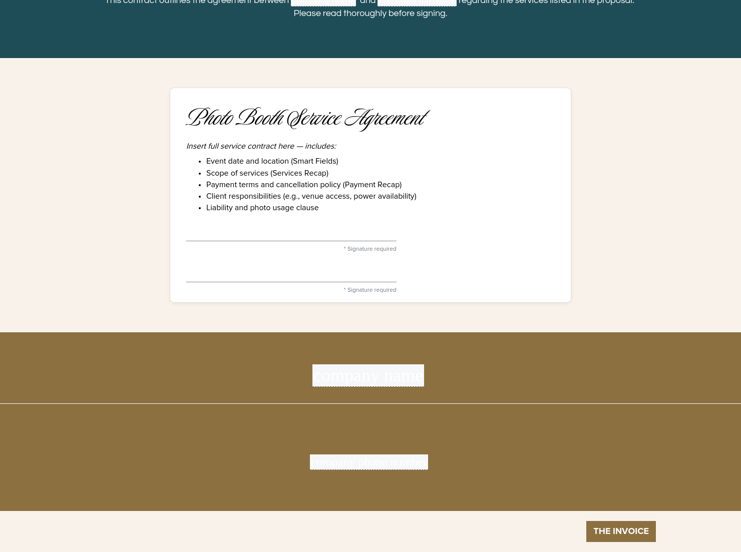 Service Agreement