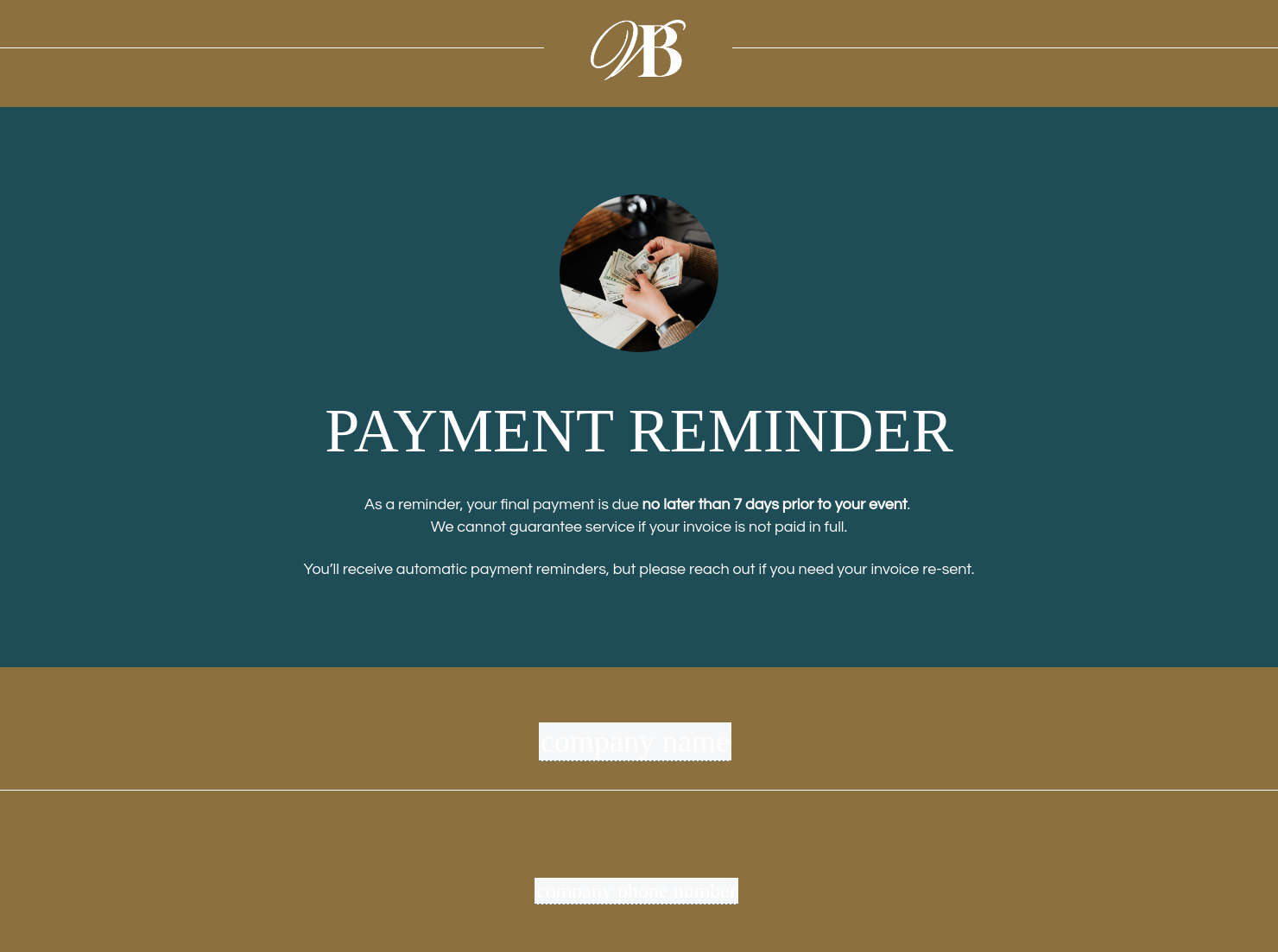Payment Reminder