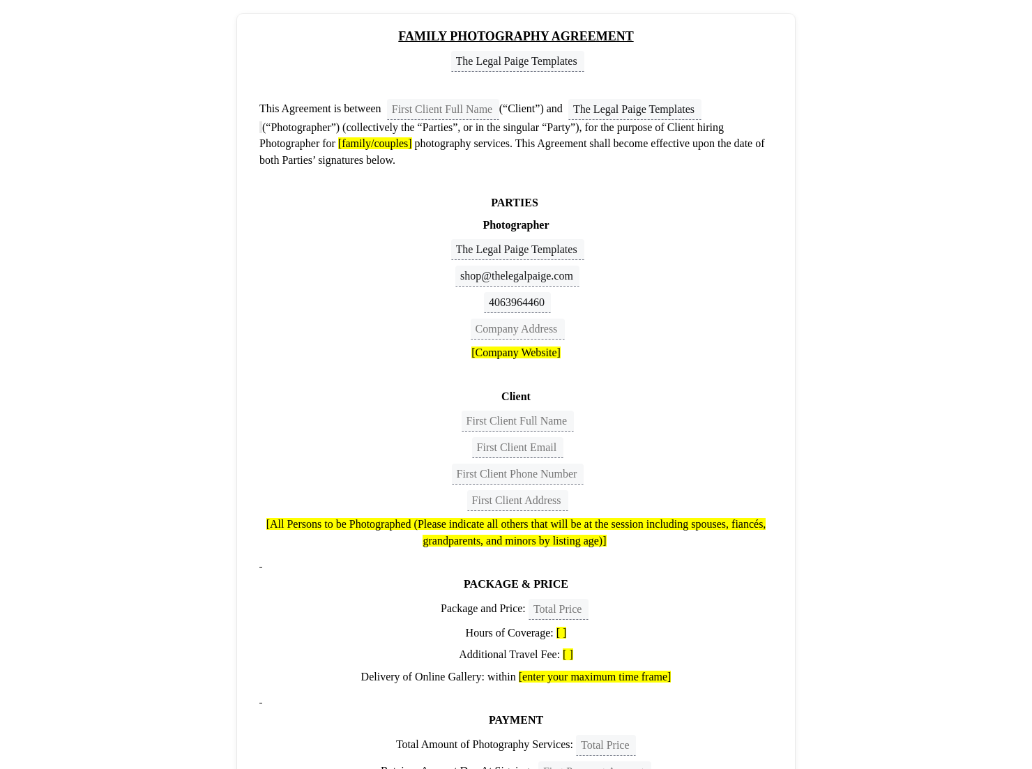 Contract