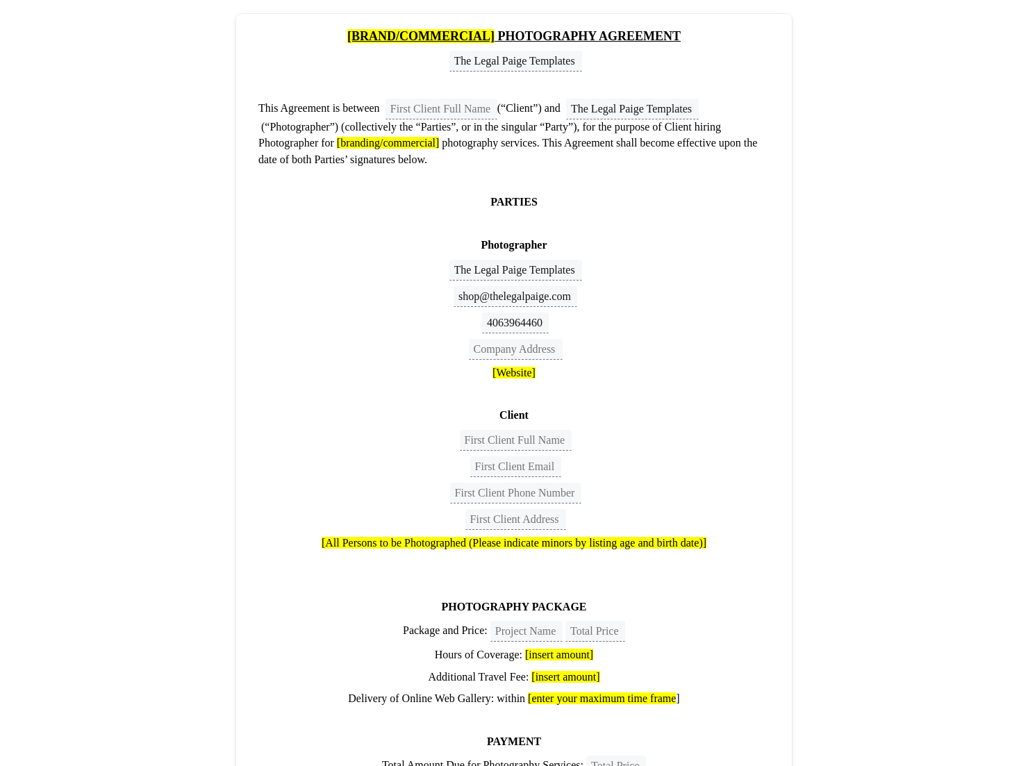 Contract