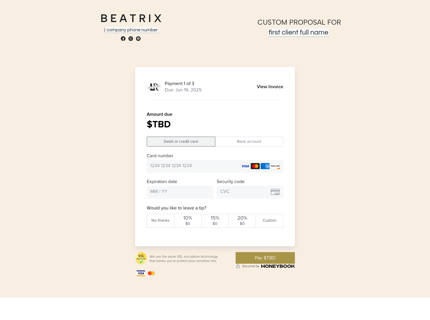 Payment