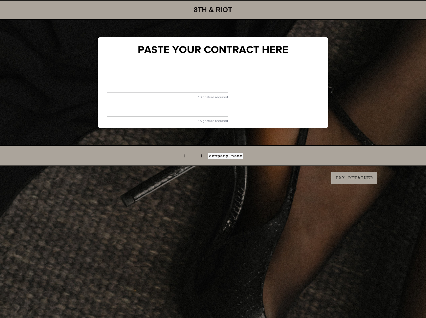 Contract