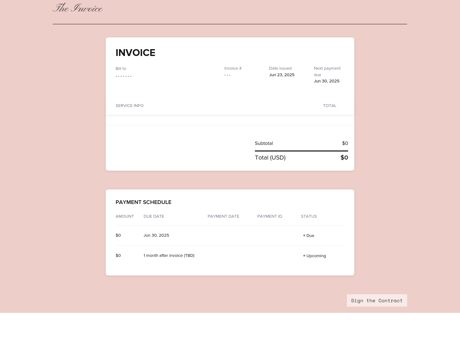 Invoice