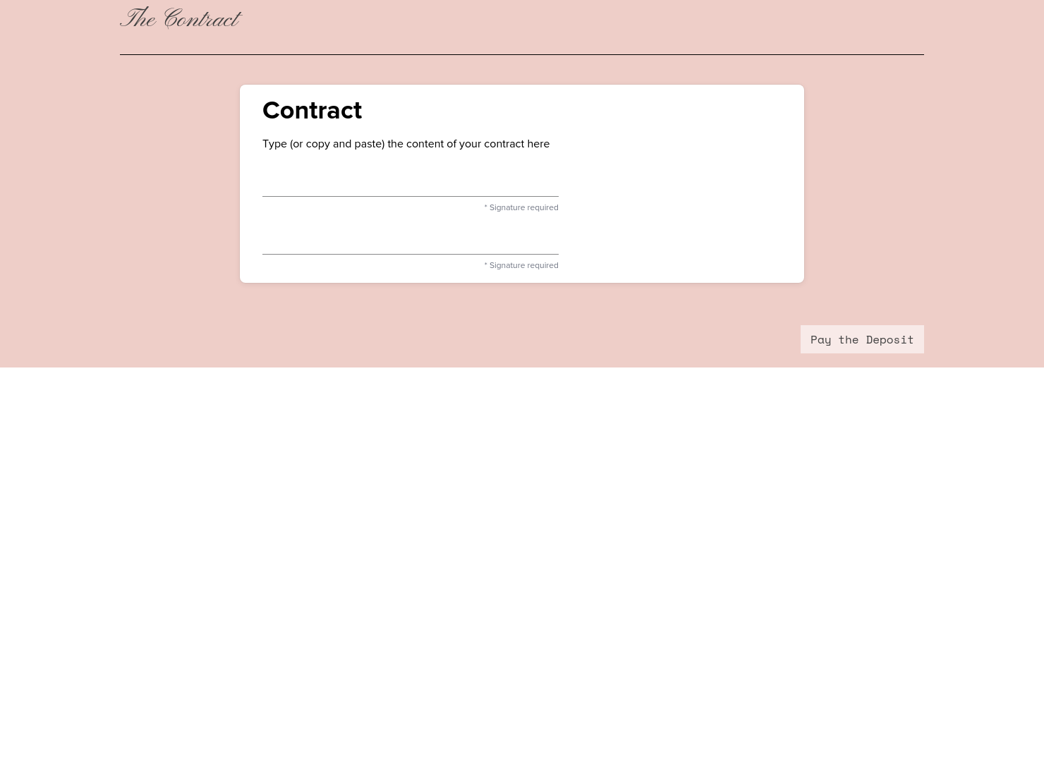Contract