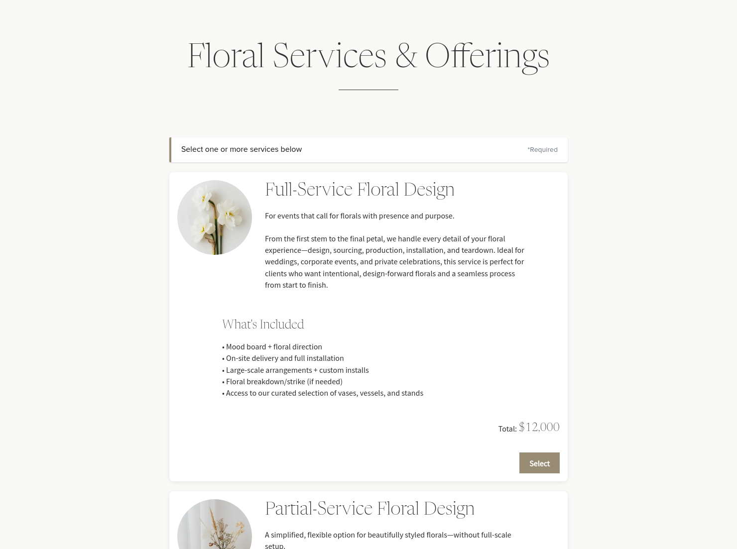 Services & Offering