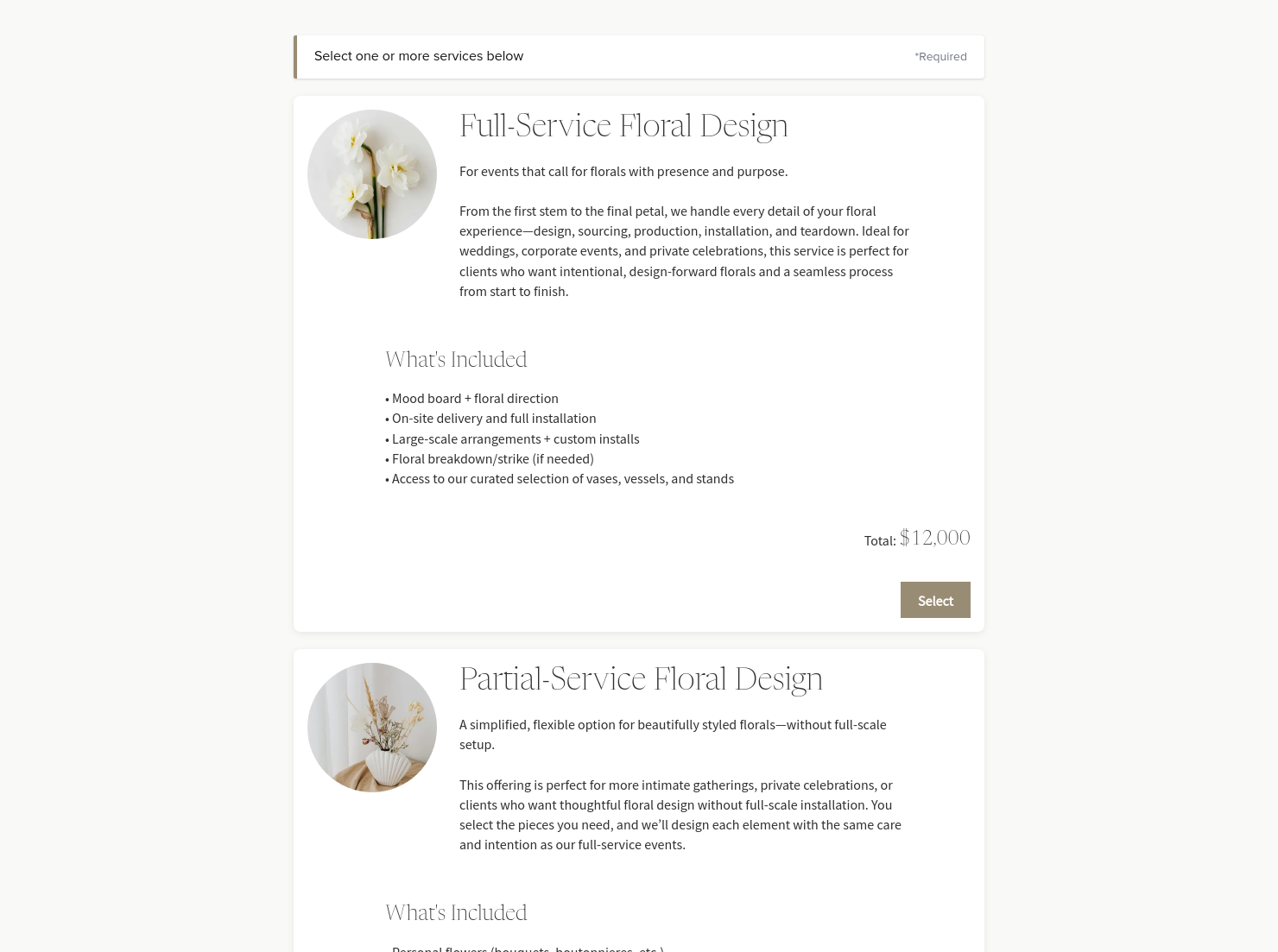 Services