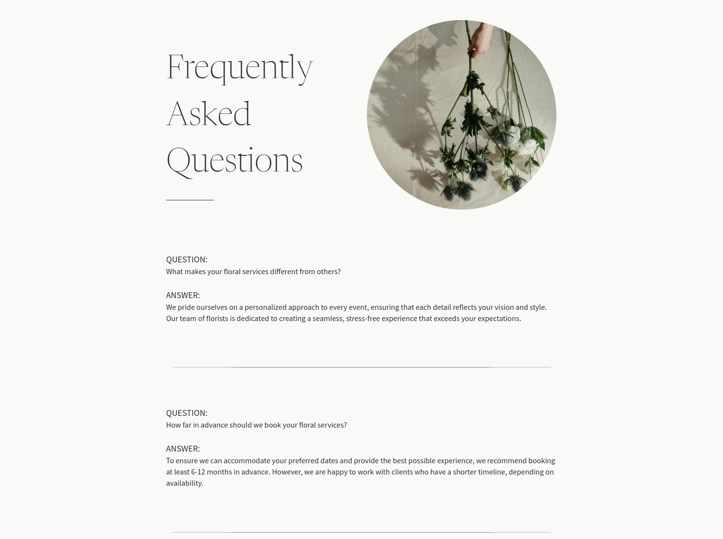 FAQ